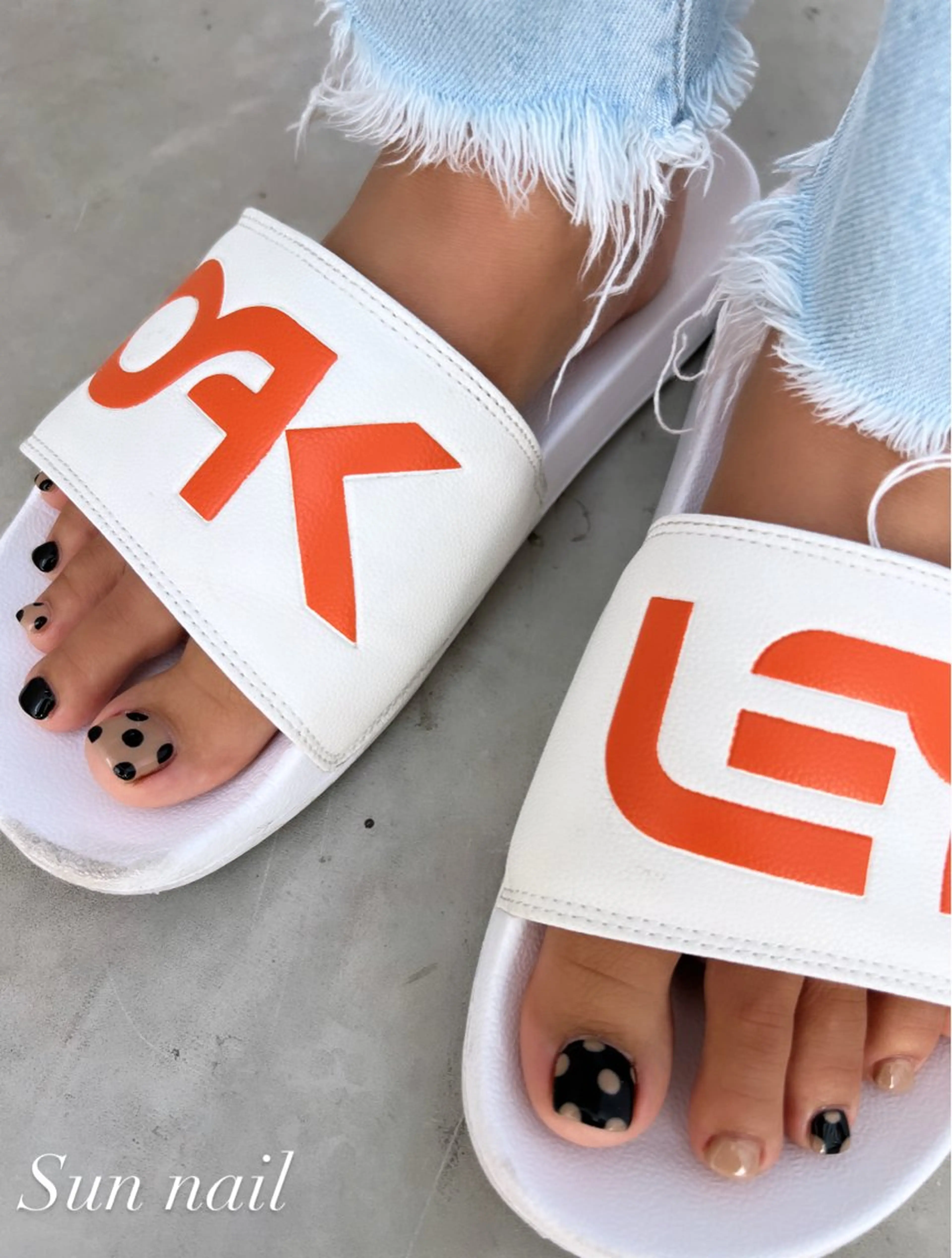 ネイル ハンドネイル フットネイル Sun nail ...ayaのネイルデザイン