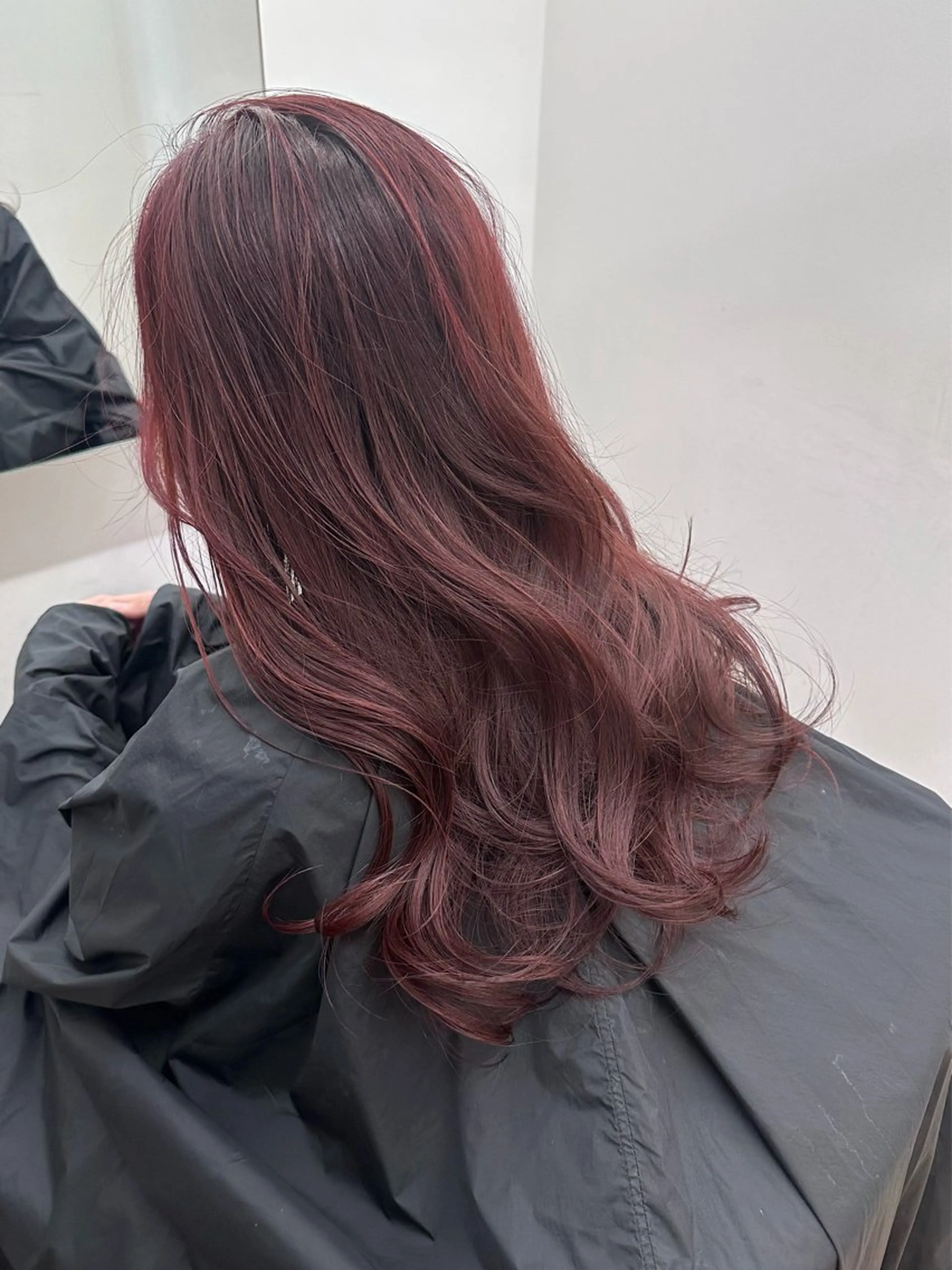 ロング 韓国ヘア/ワンホン ちひろのヘアスタイル