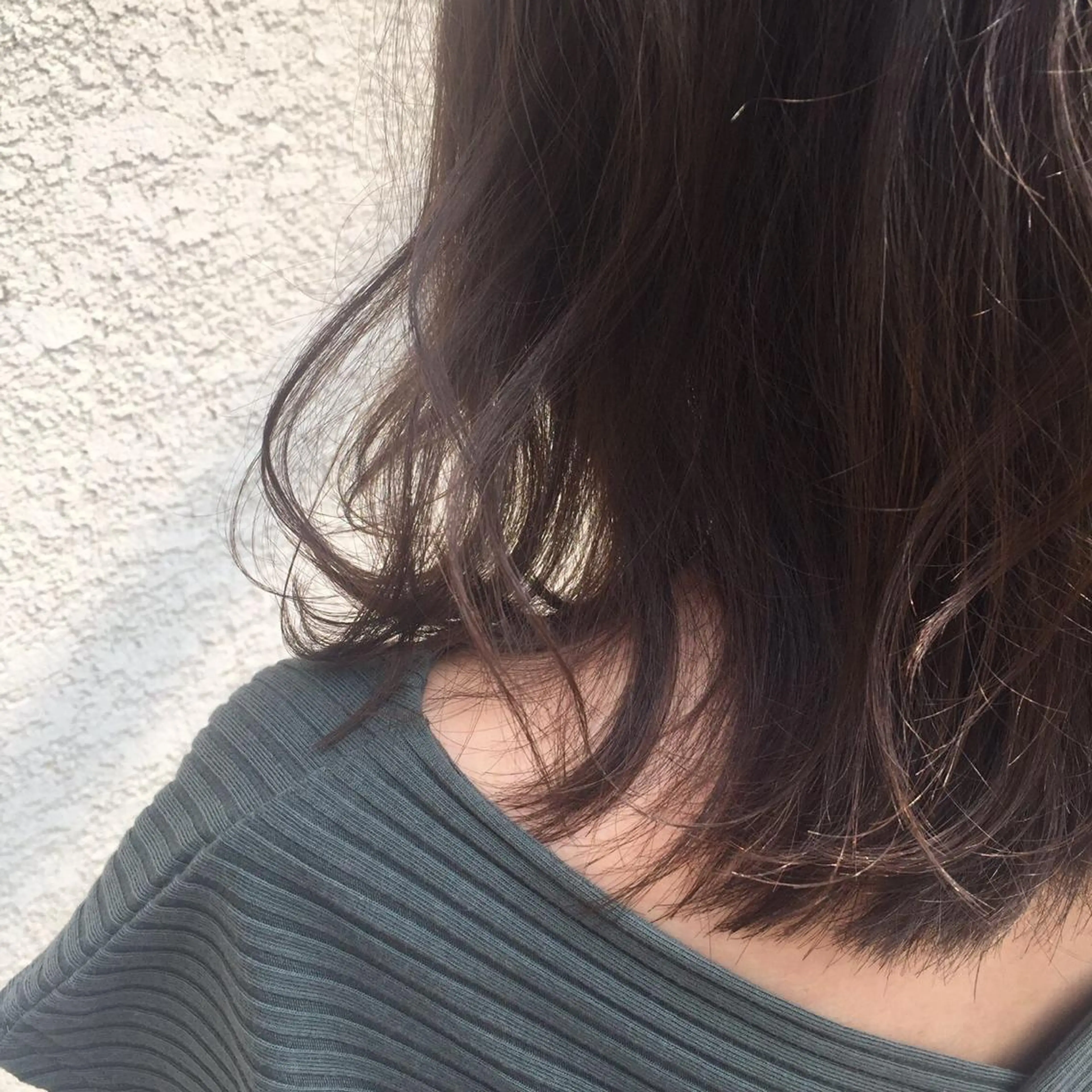 セミロング カラー パーマ ヘアアレンジ メンズ キッズ マツエク・マツパ ブラウンカラー カラーマツエク Luela堅田所属・田中 裕士のヘアスタイル