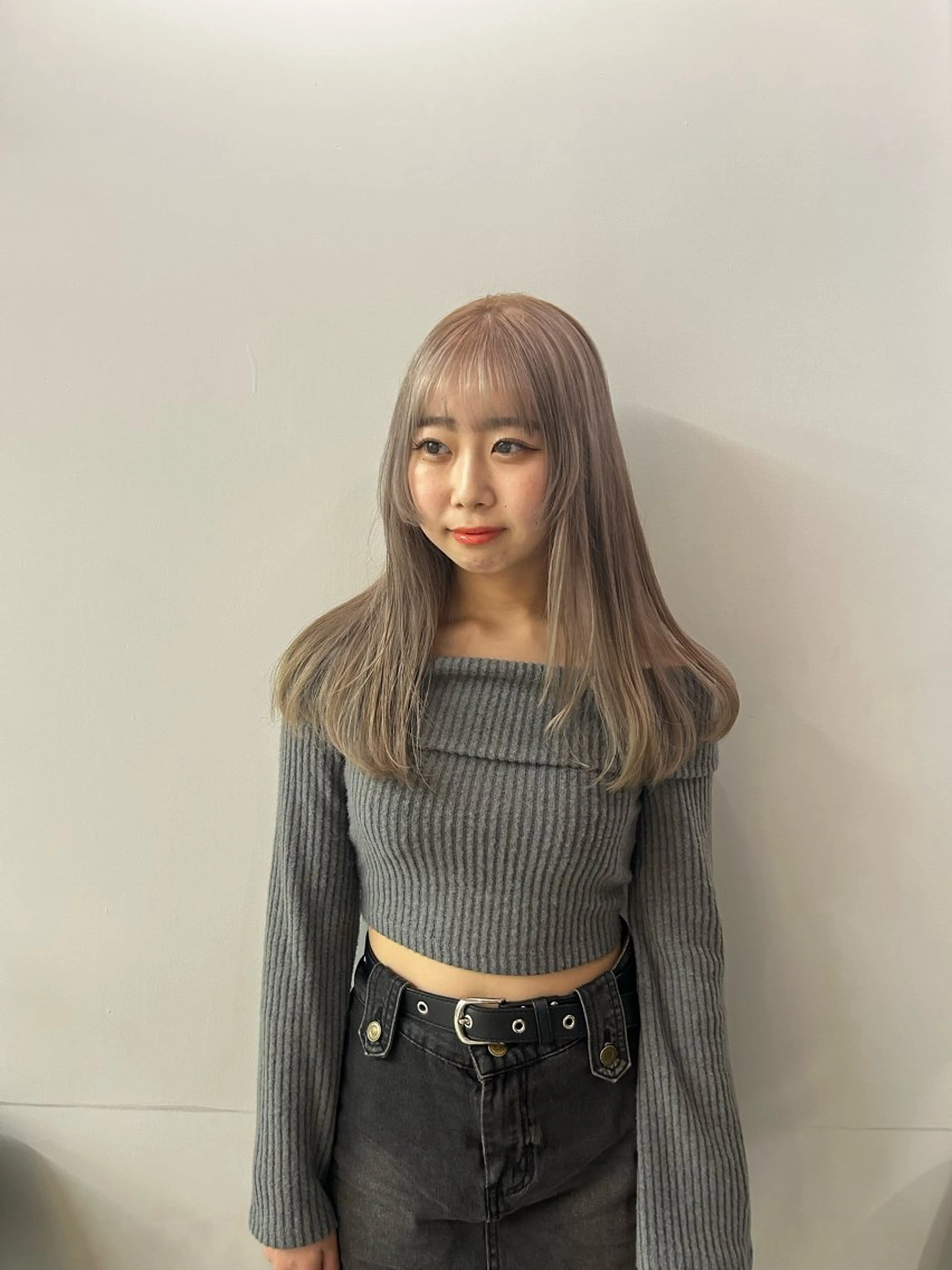 カラー ブリーチモデル/栄/ さあらのヘアスタイル