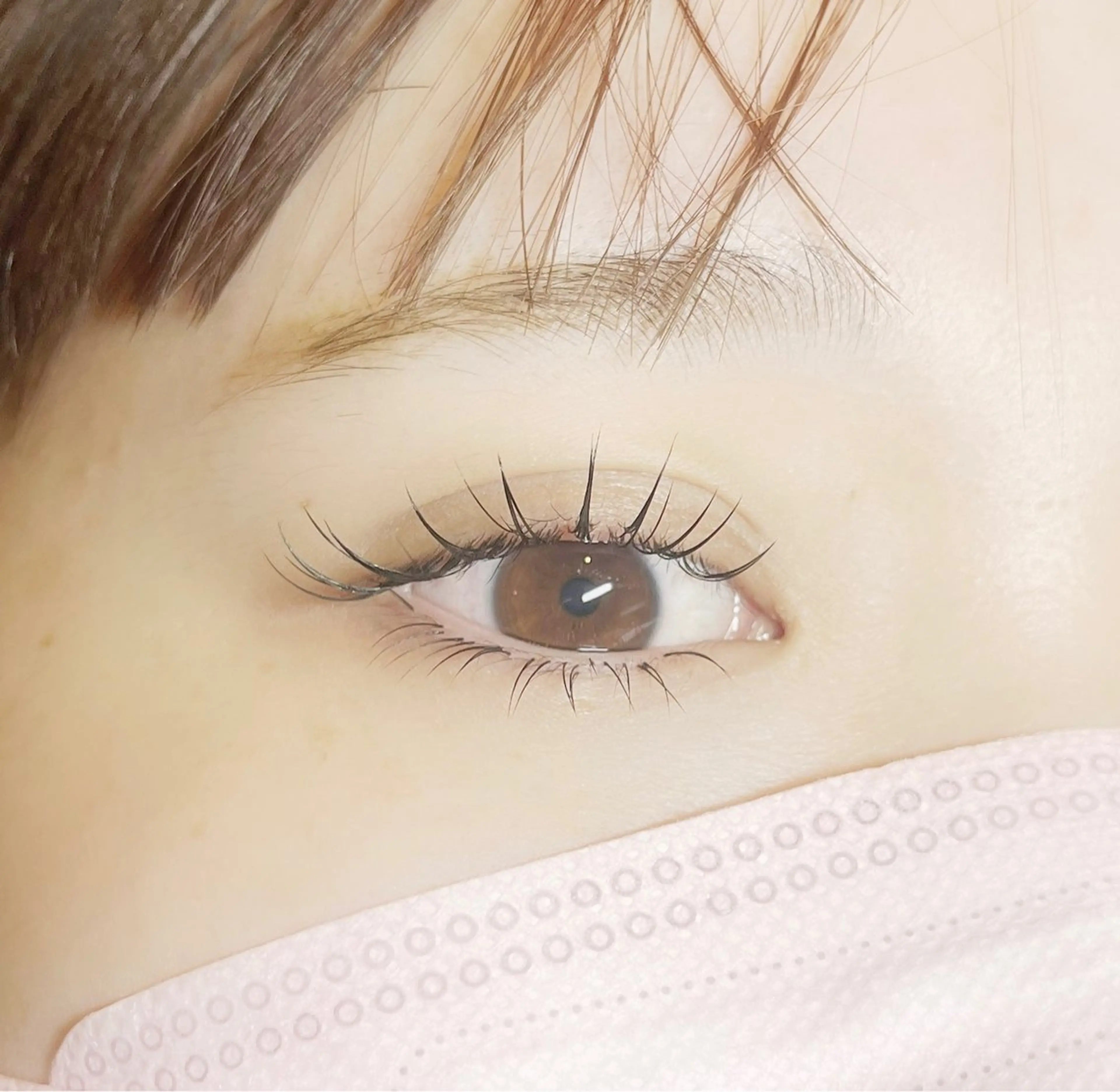 マツエク・マツパ フラットラッシュ picola 所沢 橋本のマツエク・マツパデザイン