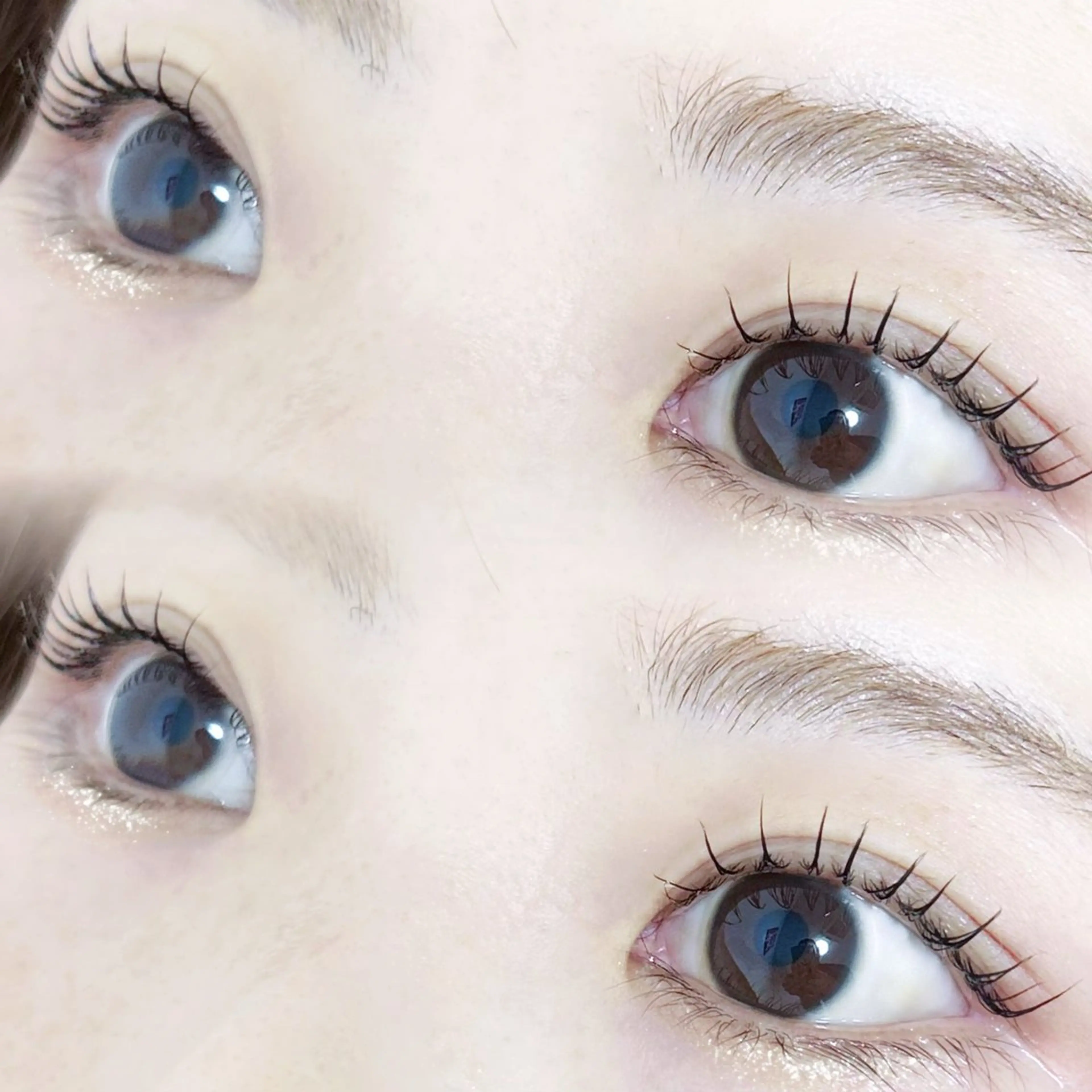 マツエク・マツパ 一重×まつ毛パーマ Kanae/束感 まつ毛エクステ♩のマツエク・マツパデザイン