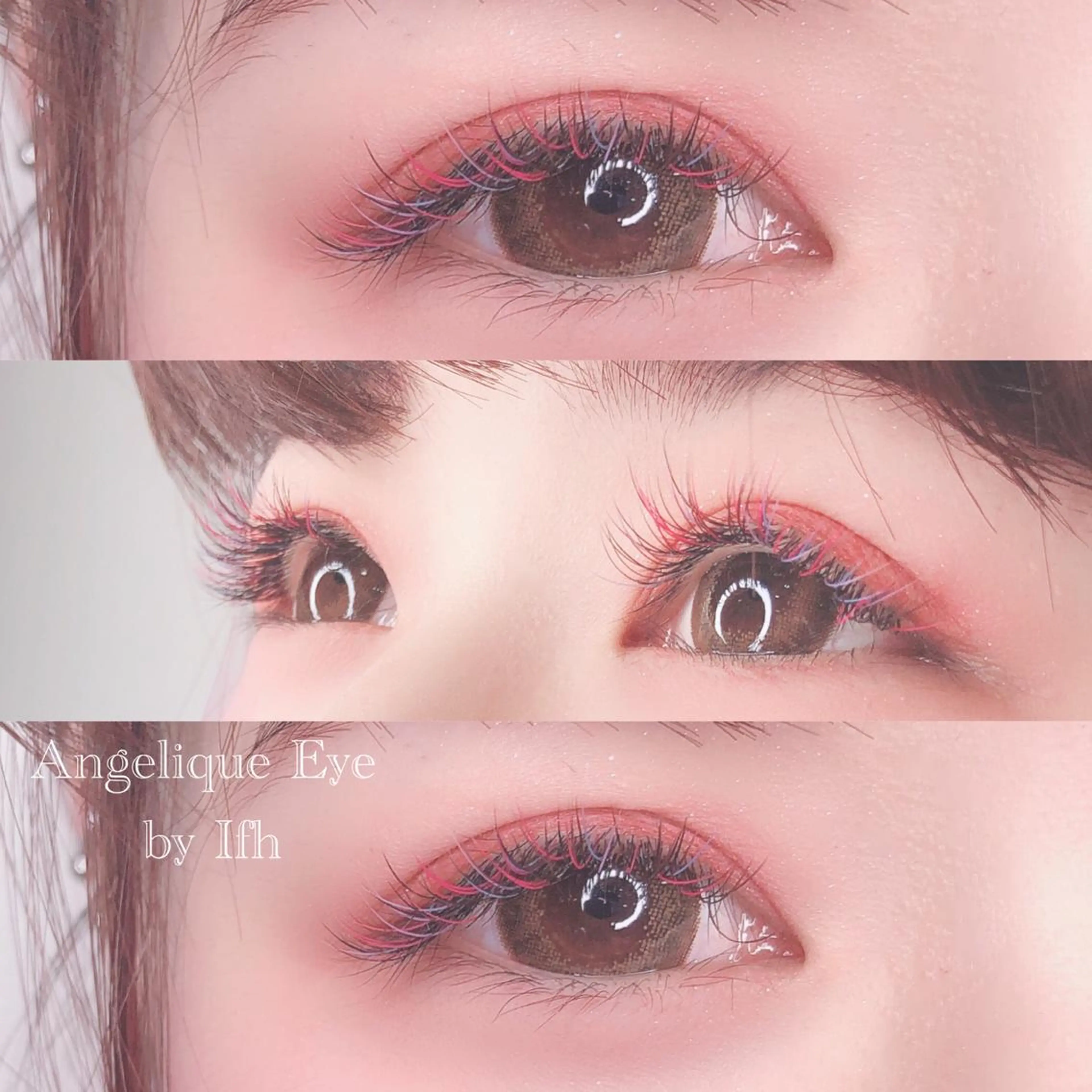 《 カラーエクステ🎨‎ ̖́- 》140本まで🩶の写真