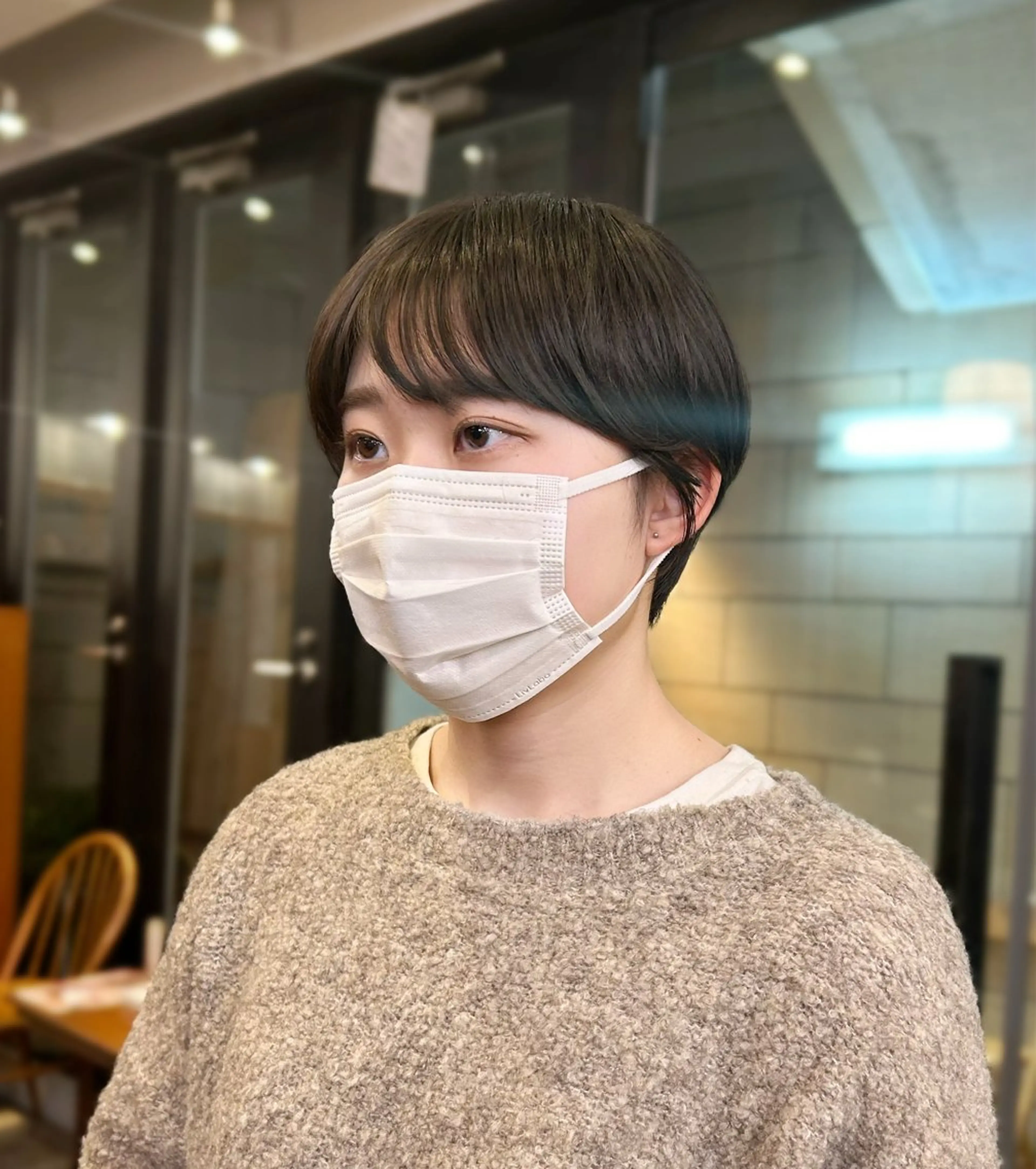 ショート ショートレイヤー レイヤーカット ショートヘア tete nico所属・似合わせ/ヘアカラー nanami🌸のヘアスタイル