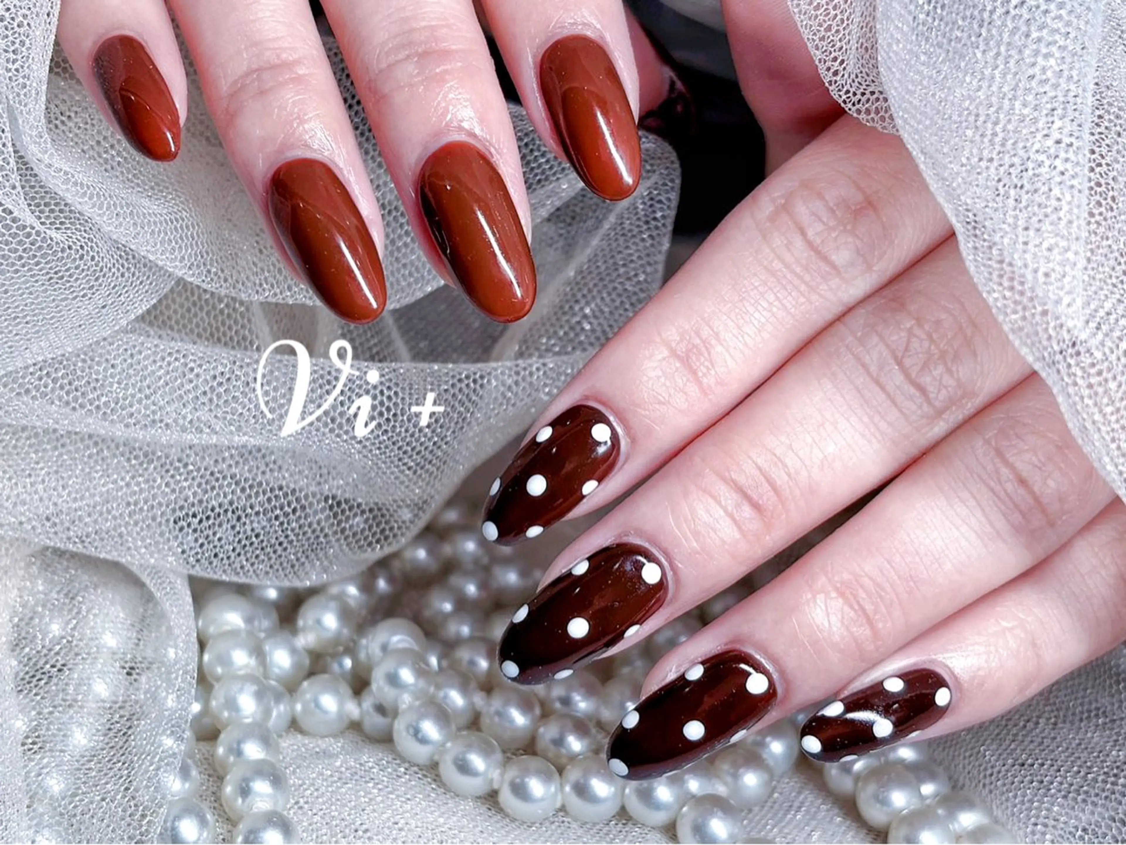 ネイル ハンドネイル ✨Nailsalon Vi+✨のネイルデザイン