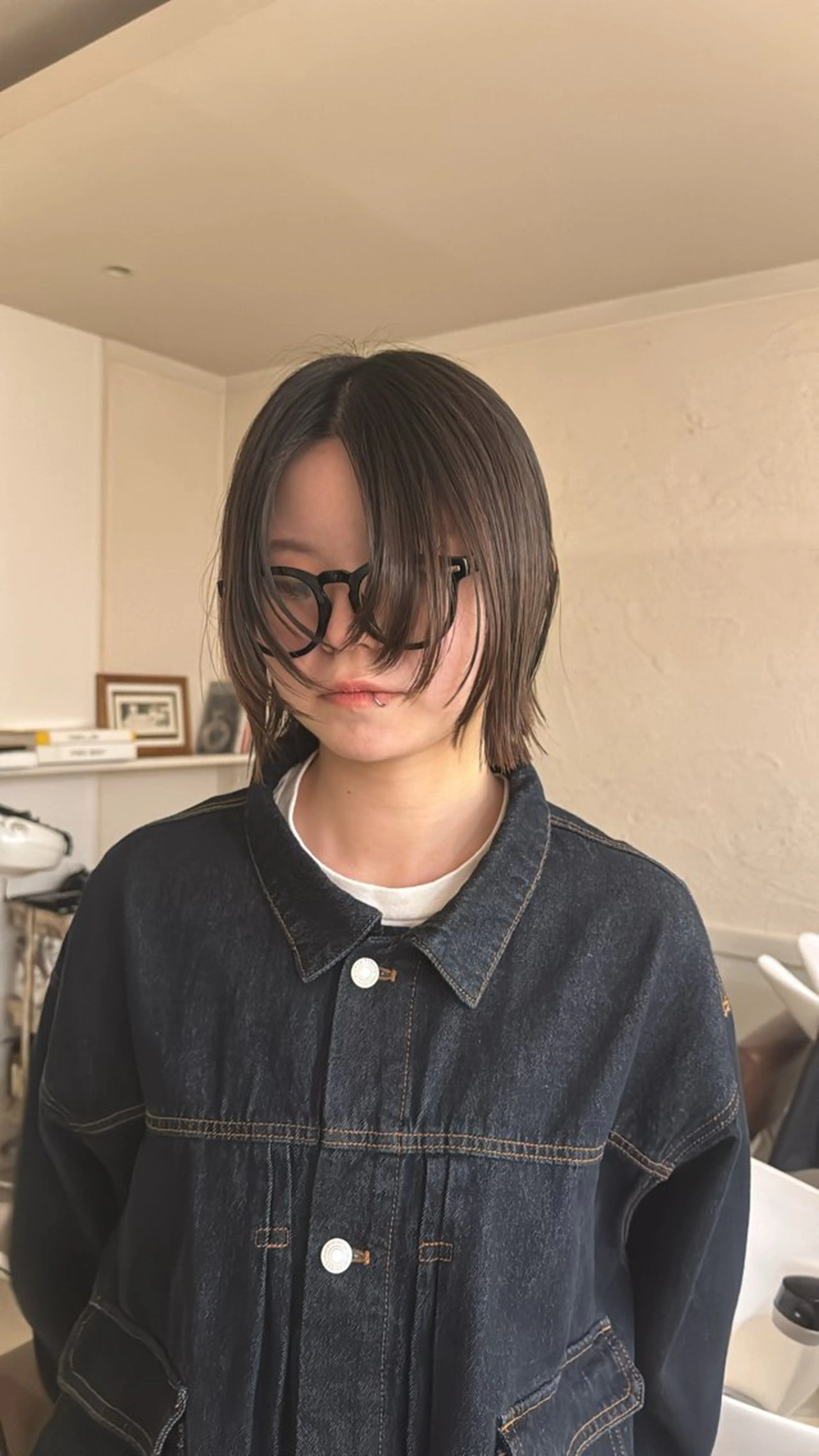 ミディアム 今泉/KAI🦓艶髪 ボブ/ミニボブのヘアスタイル