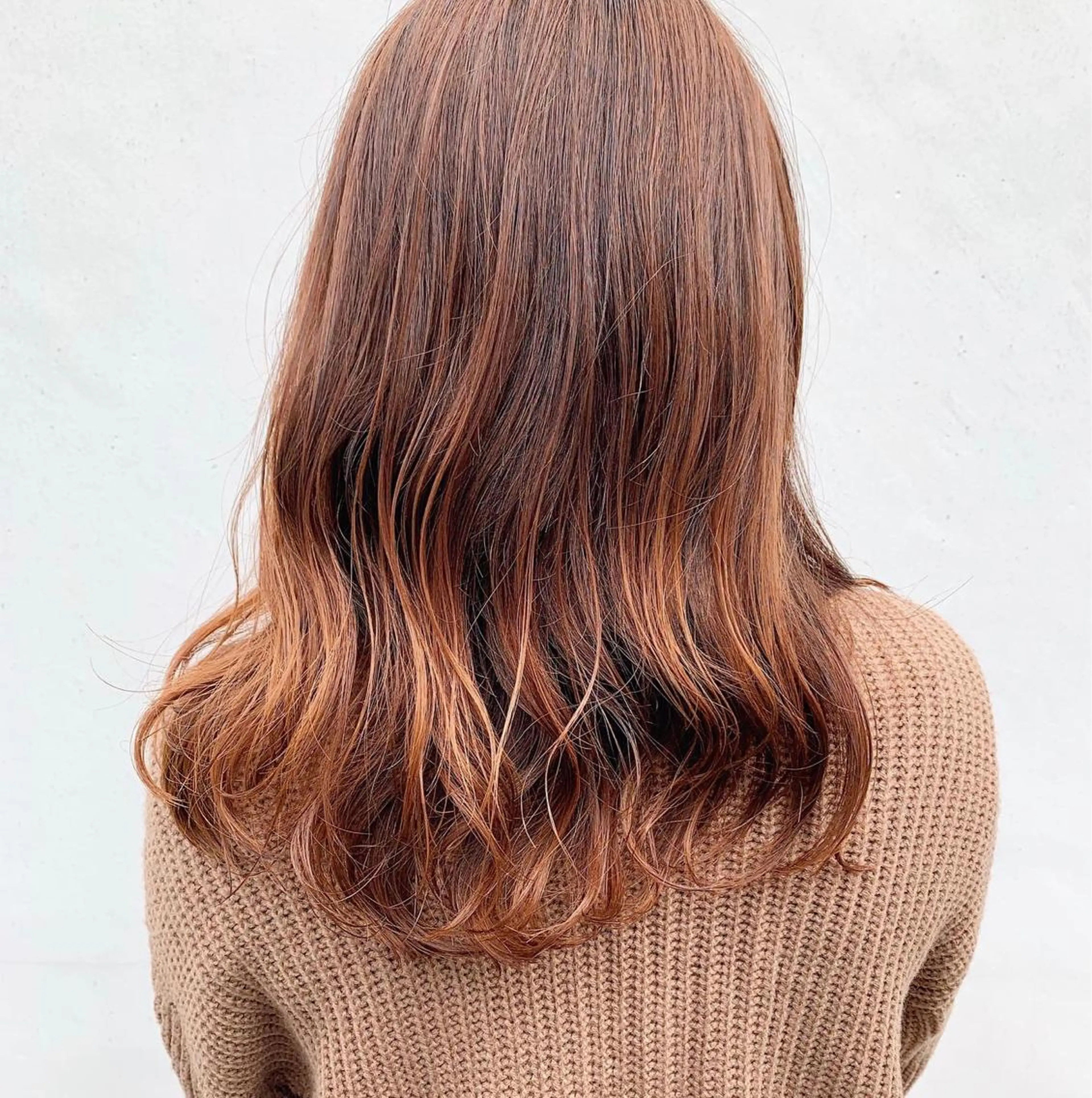 セミロング カラー パーマ CODE.LINE所属・中川 竜誠のヘアスタイル