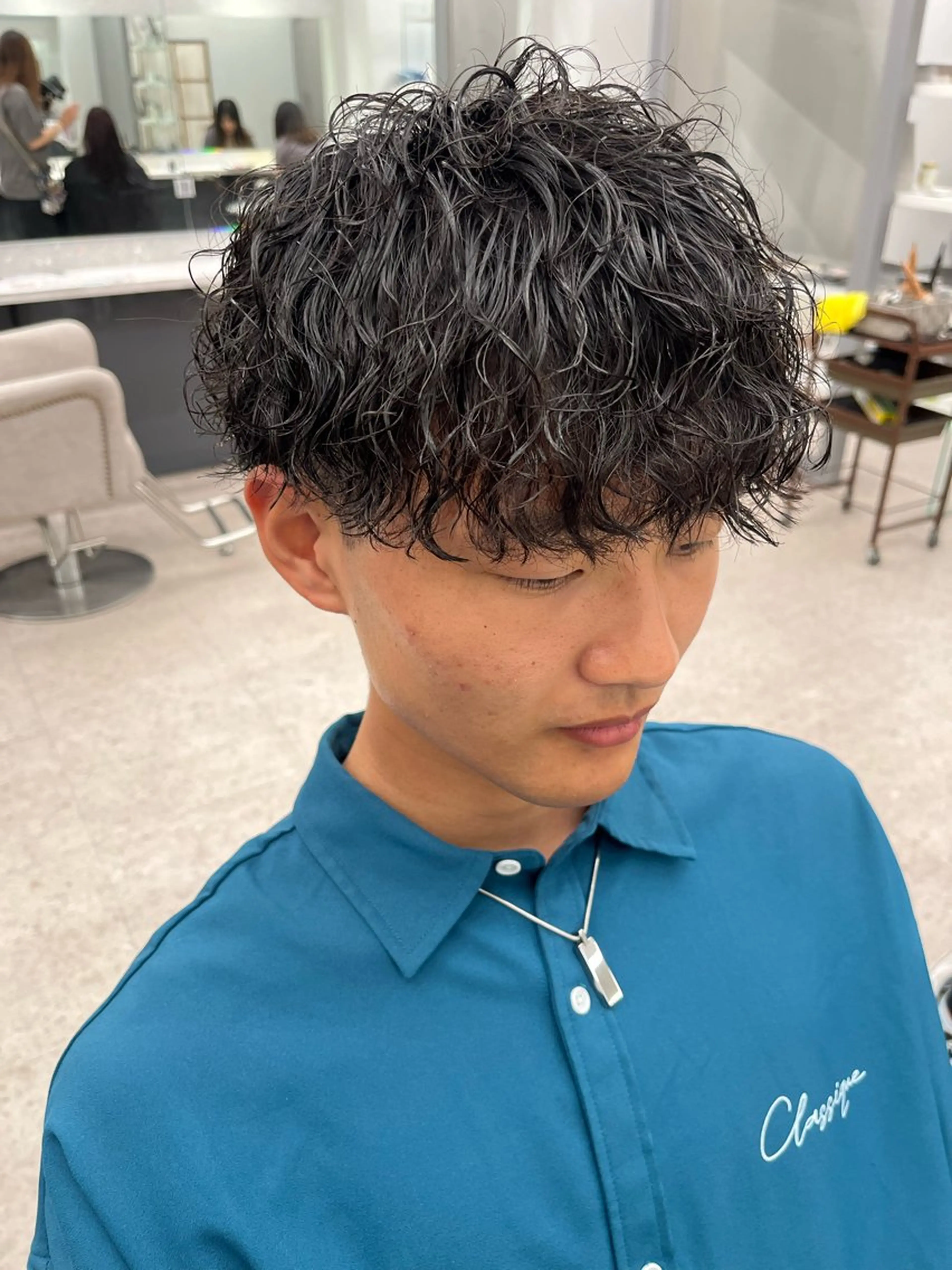 パーマ メンズ 🍐シャドウパーマ メンズ特化/守岡🍐のヘアスタイル