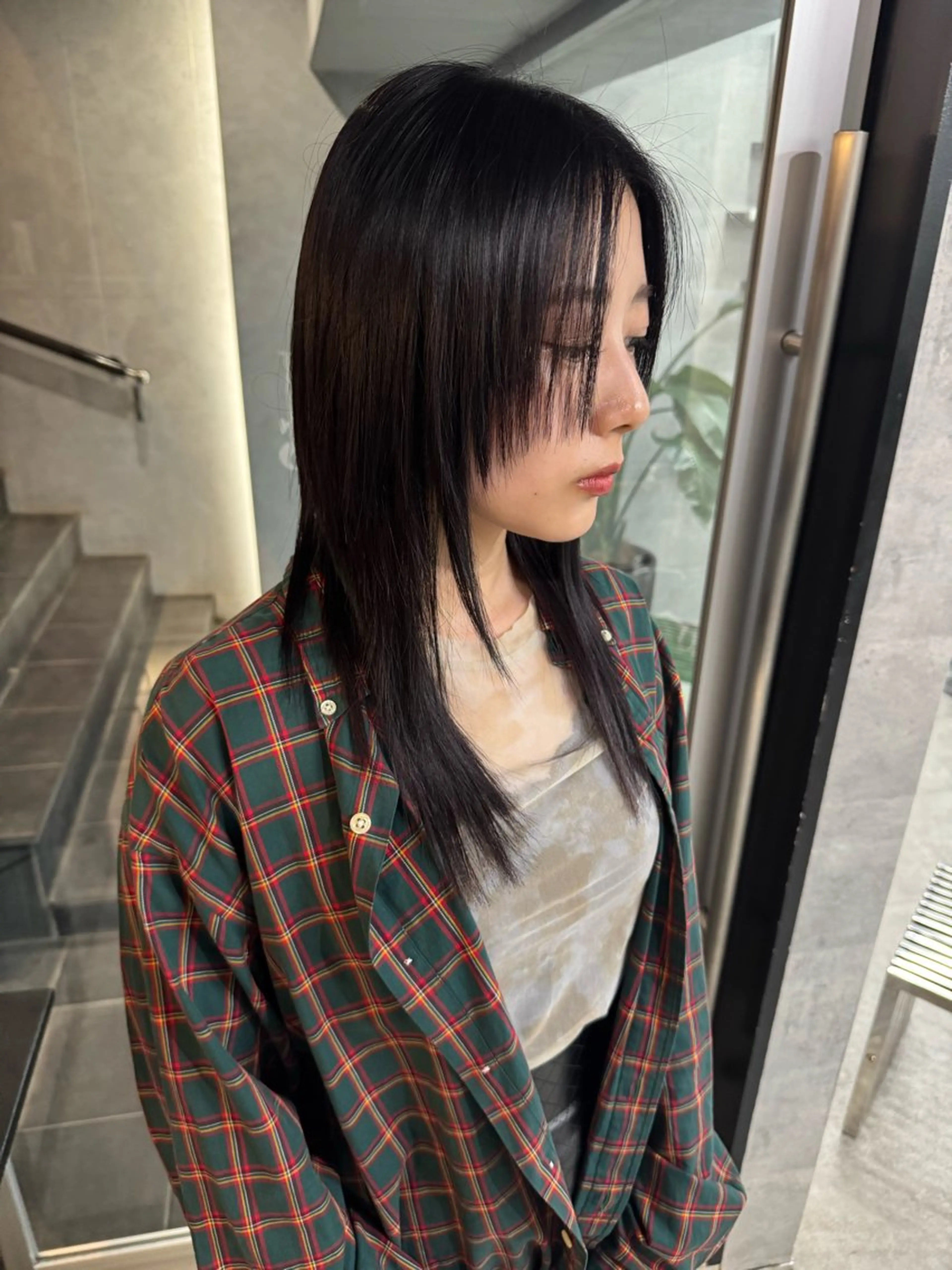 ミディアム カラー あなたのお悩み改善" You"💚❤️💛のヘアスタイル