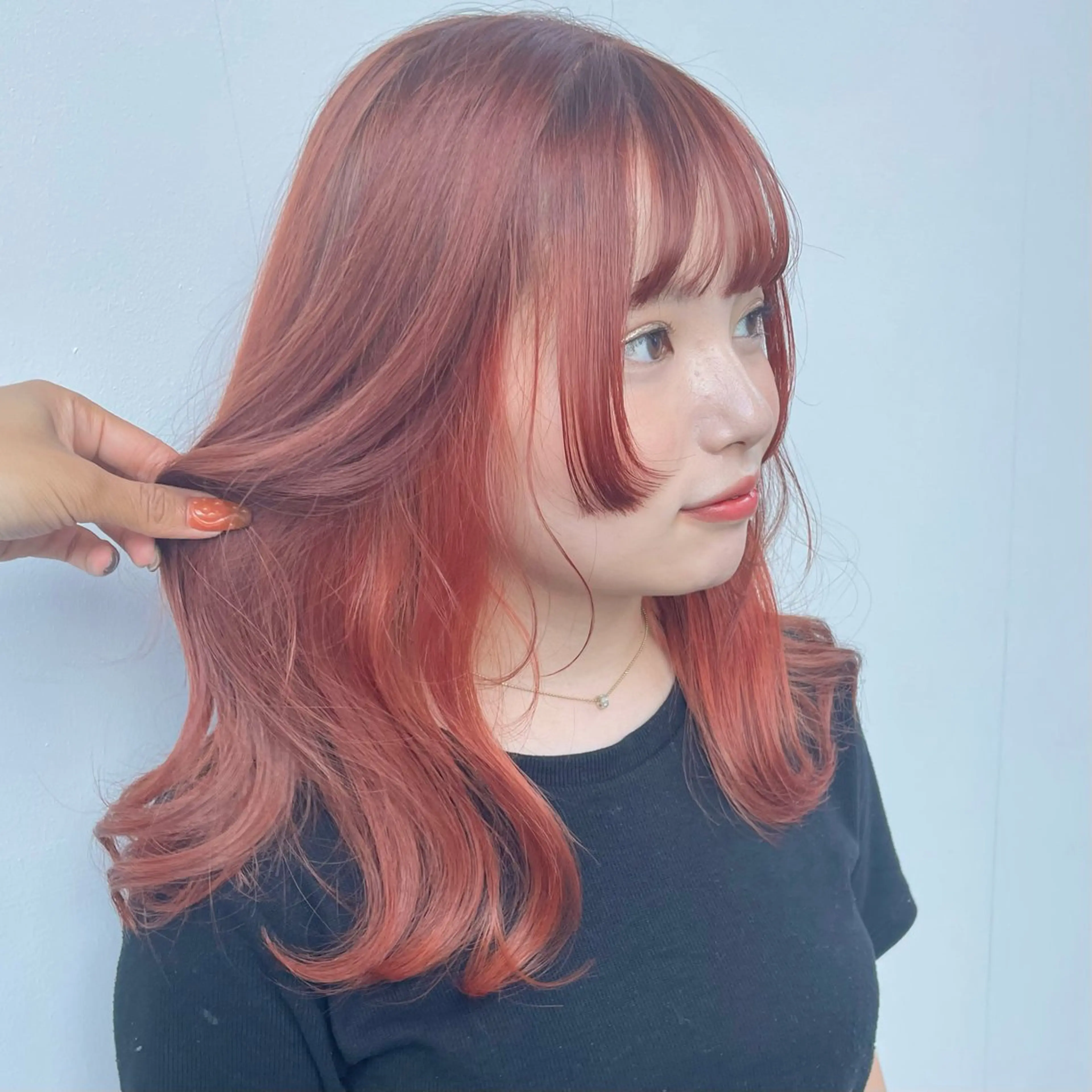 ロング カット ヘアカラー トリートメント もにか🌞原宿/渋谷 🌝ブリーチカラーのヘアスタイル