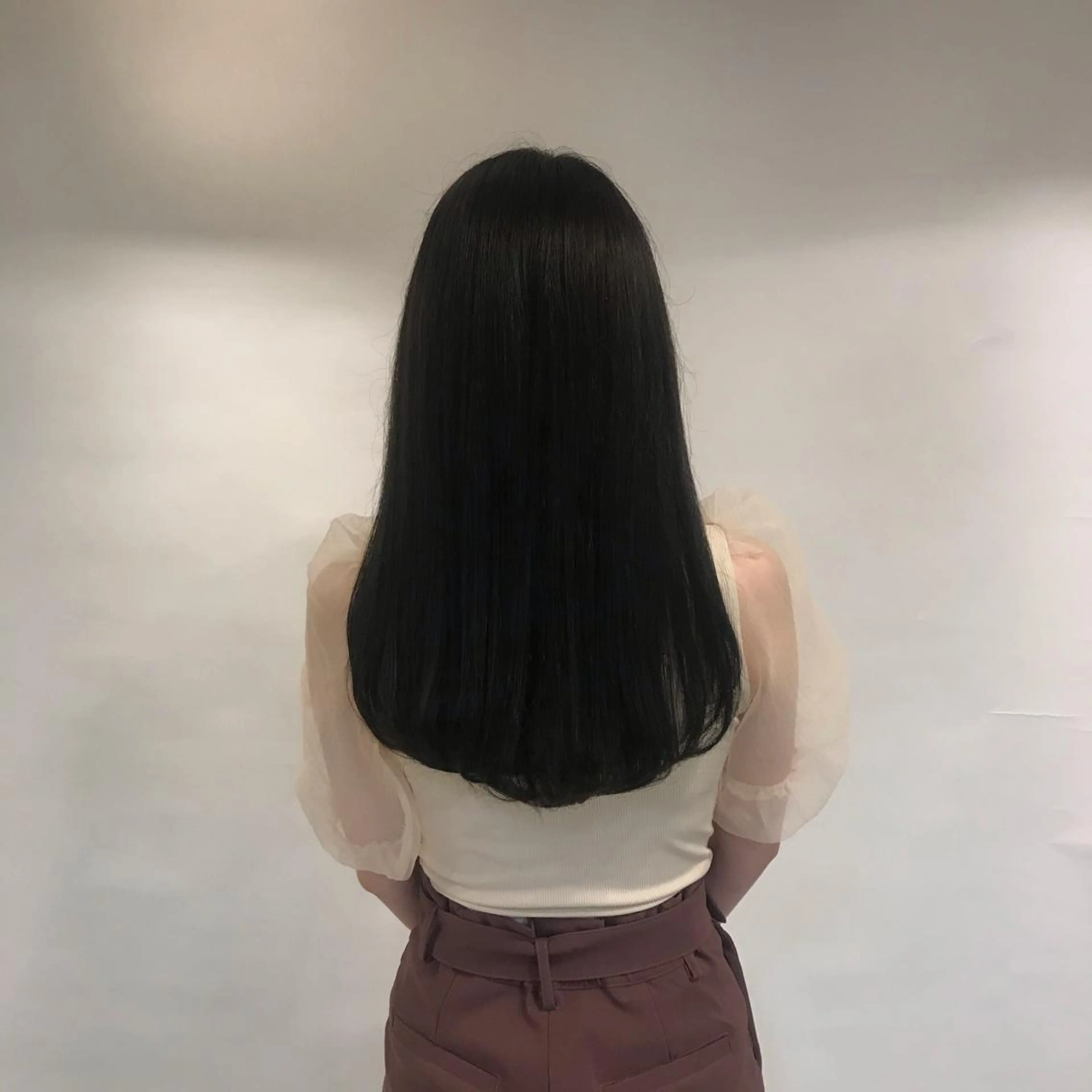 ロング 菅原 彩加のヘアスタイル