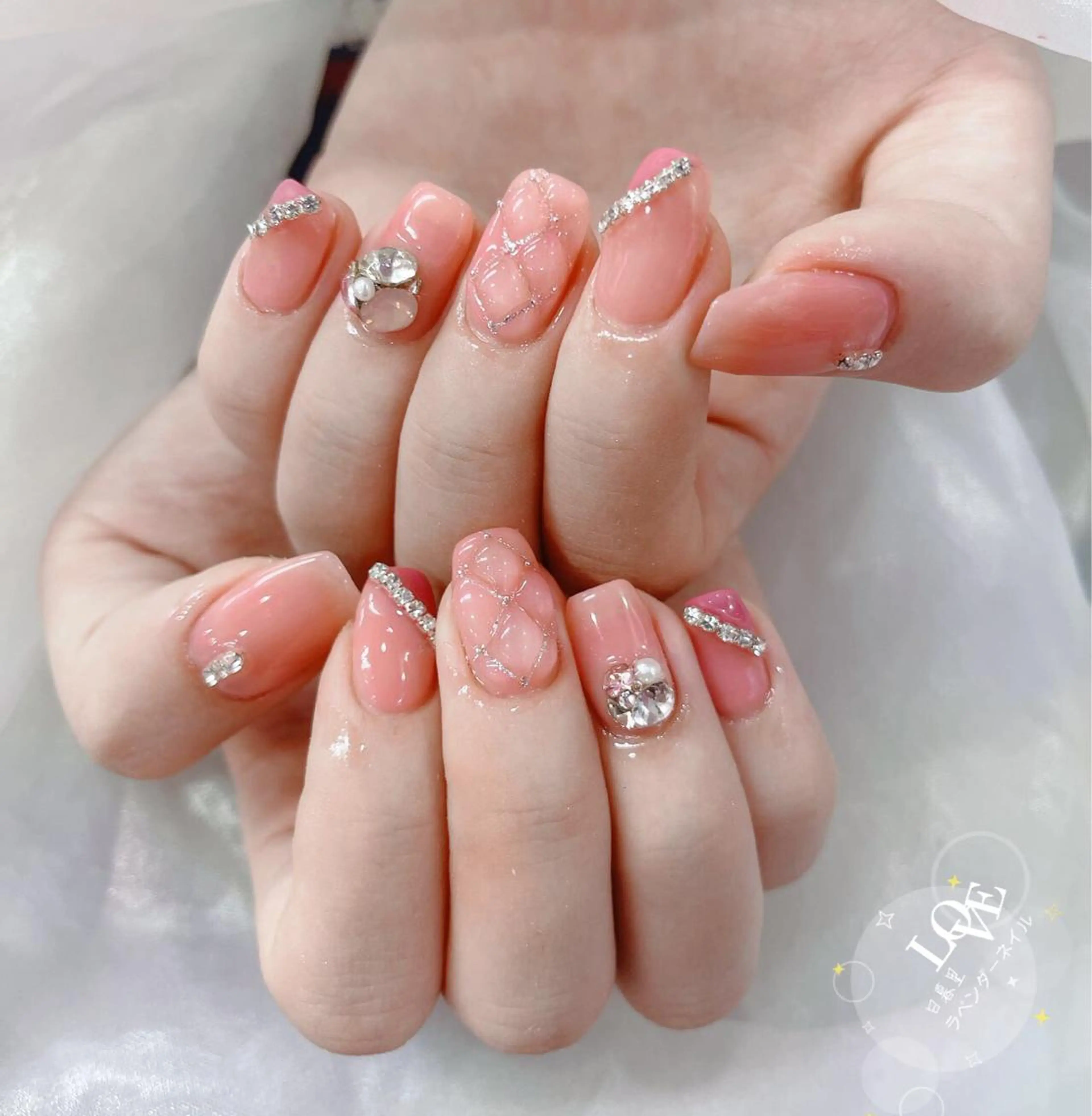 ネイル ラベンダー💖日暮里 ルル💖ネイルのネイルデザイン