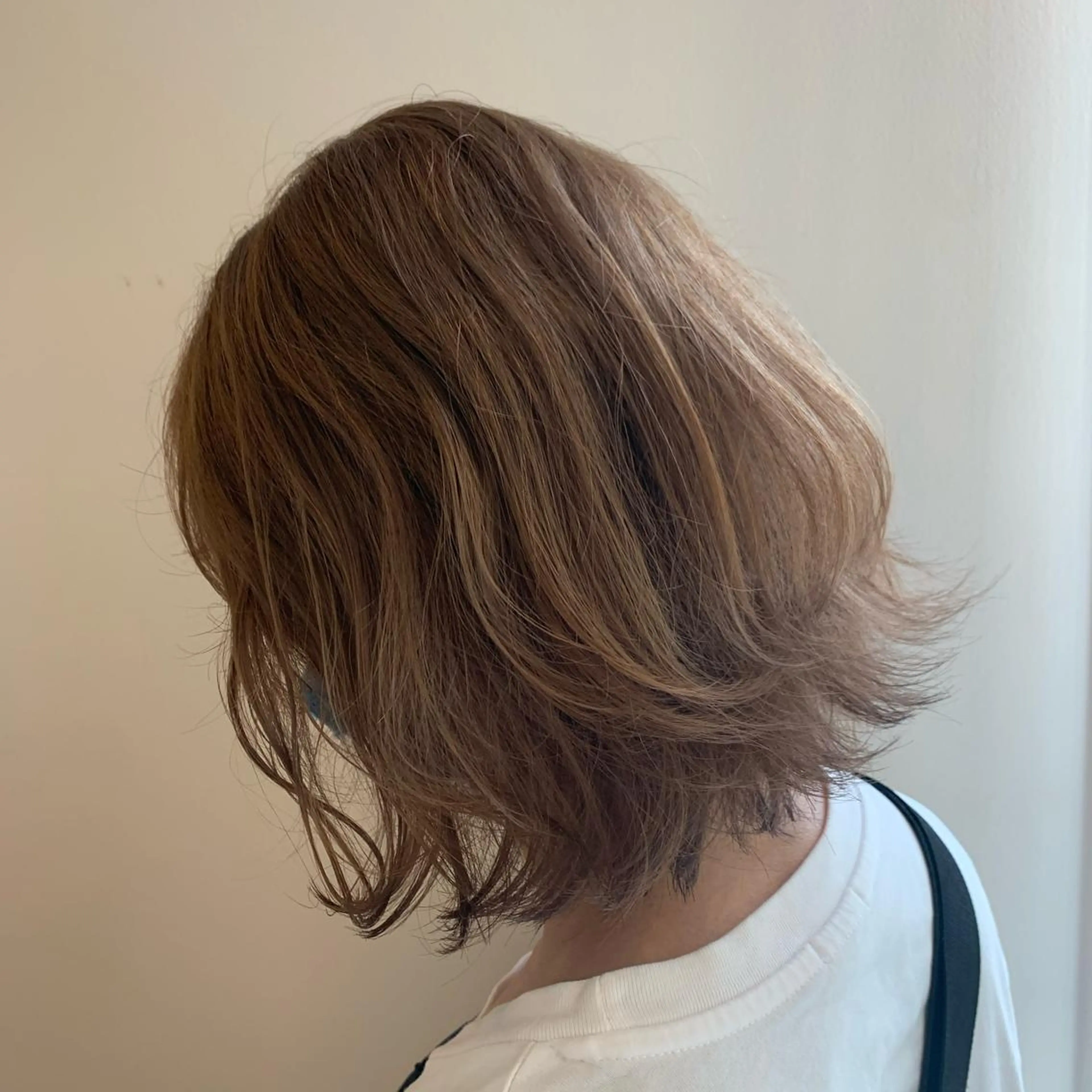 ミディアム カラー 暖色専門美容師🎀 お客様満足度◎のヘアスタイル