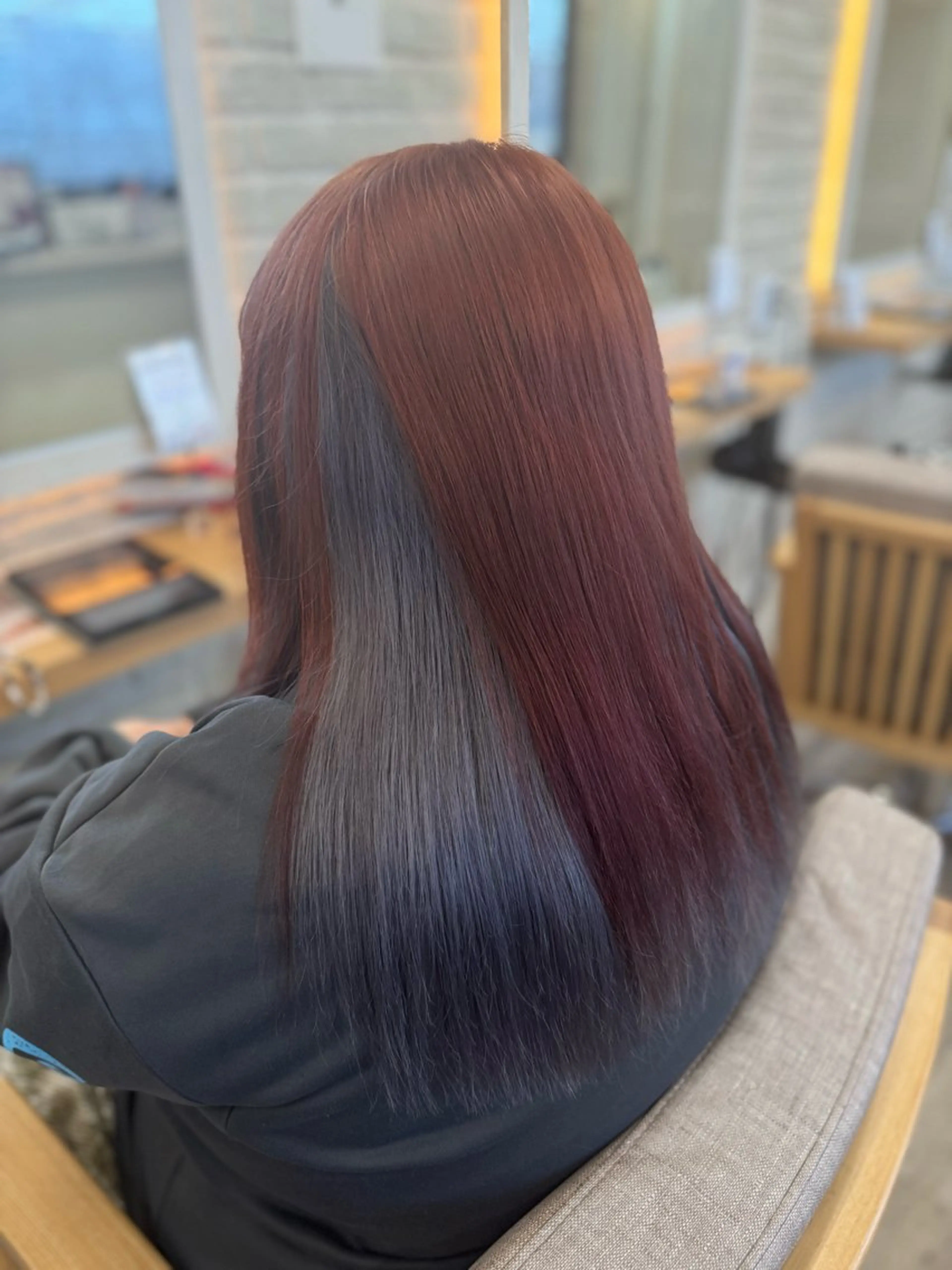 ミディアム カラー カット ヘアカラー トリートメント 👾TAMURA MAAYA👾のヘアスタイル