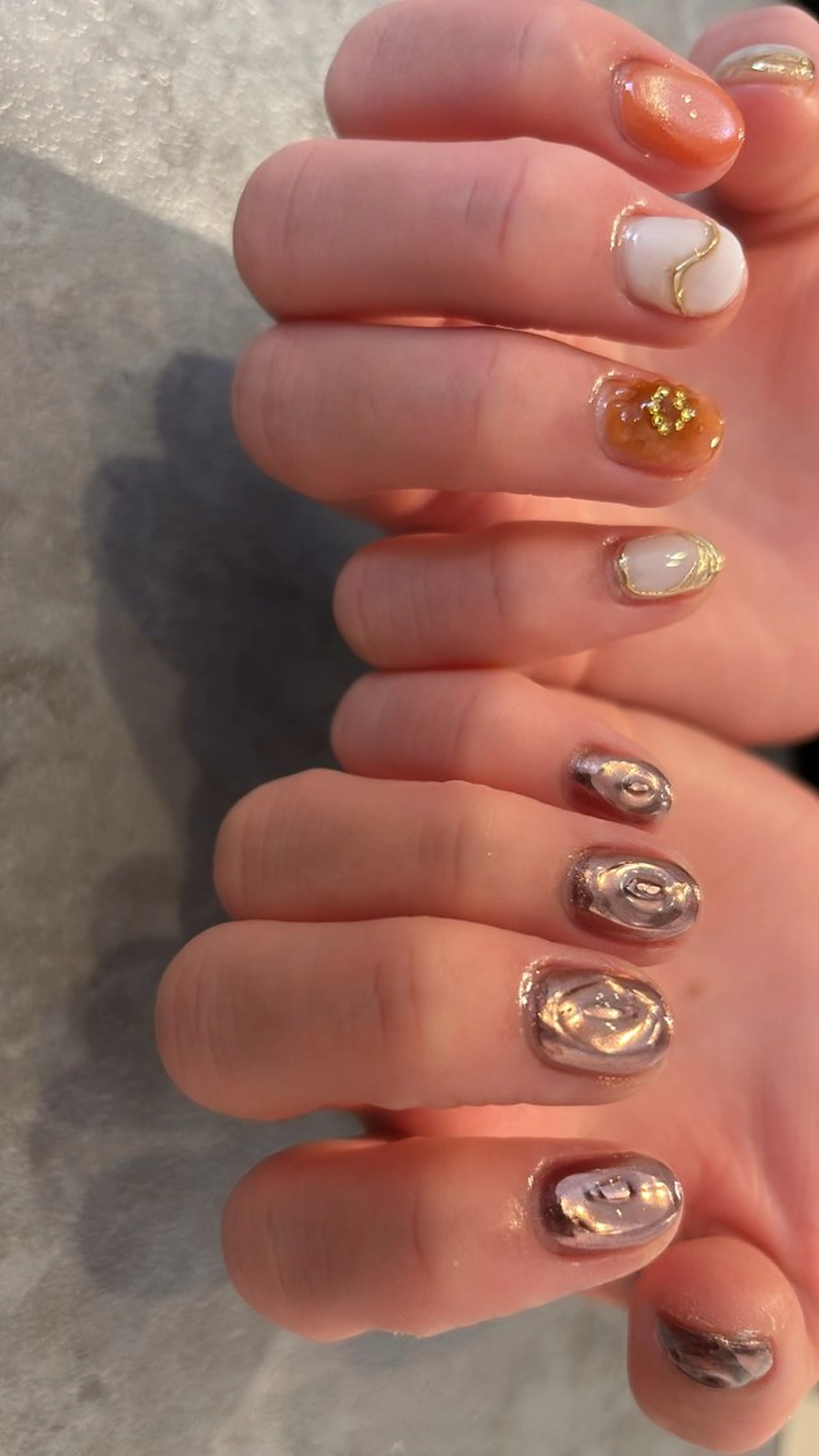 ネイル Mignon所属・Mignon 、のネイルデザイン