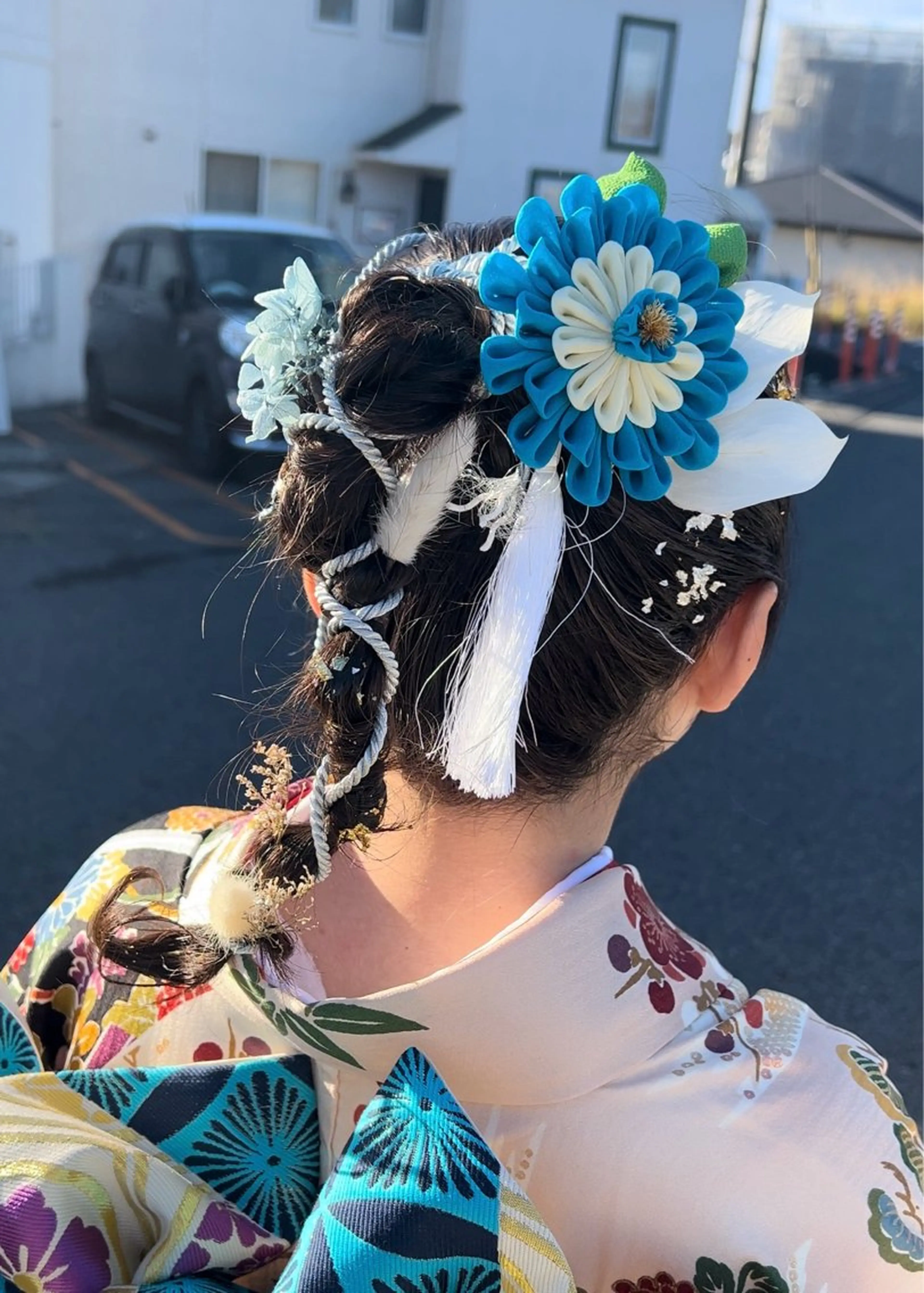 ロング ヘアアレンジ 前田 香恋のヘアスタイル