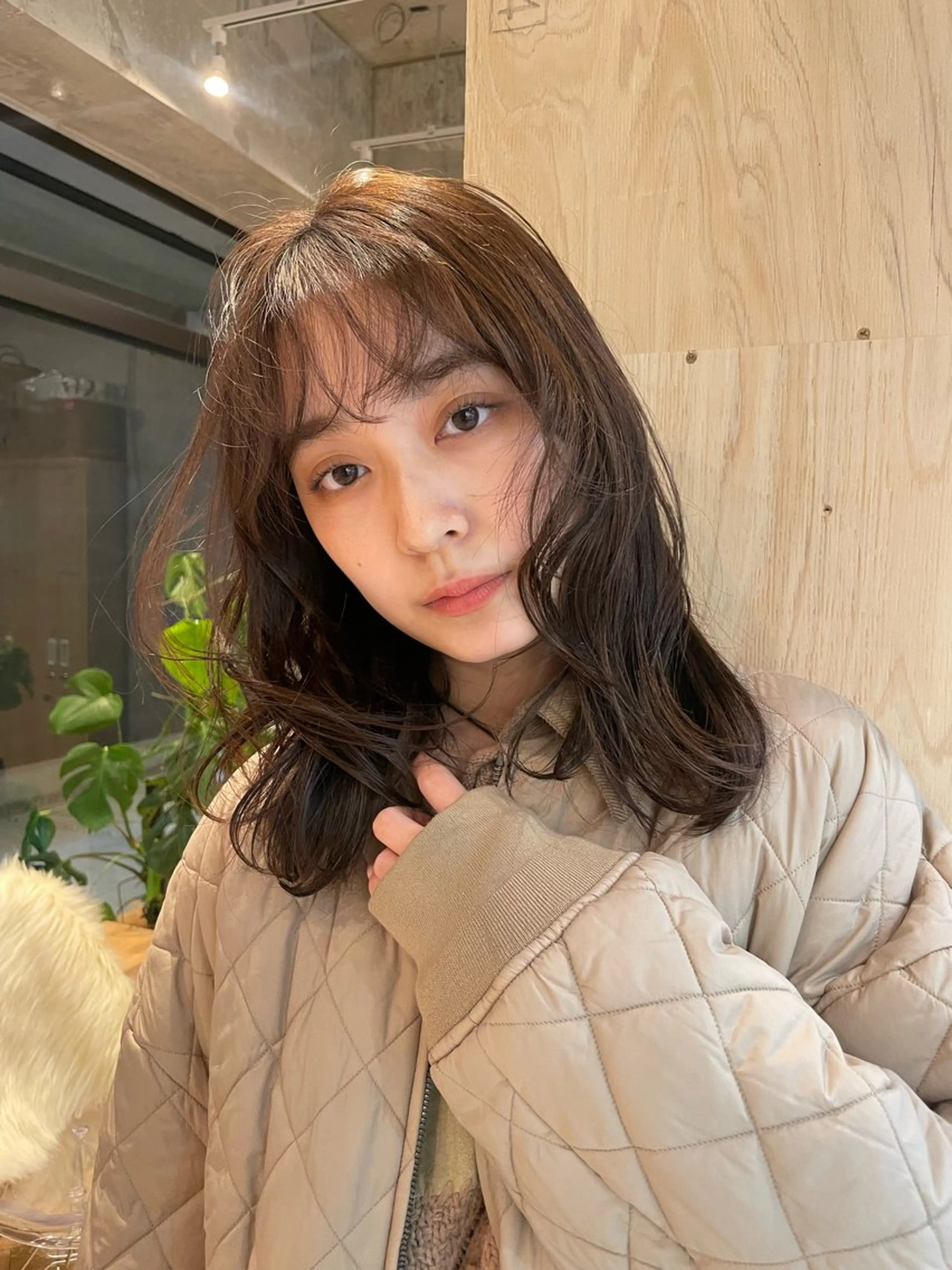 セミロング トリートメント 似合わせ/透明感 /レイヤー/りほ🤍のヘアスタイル