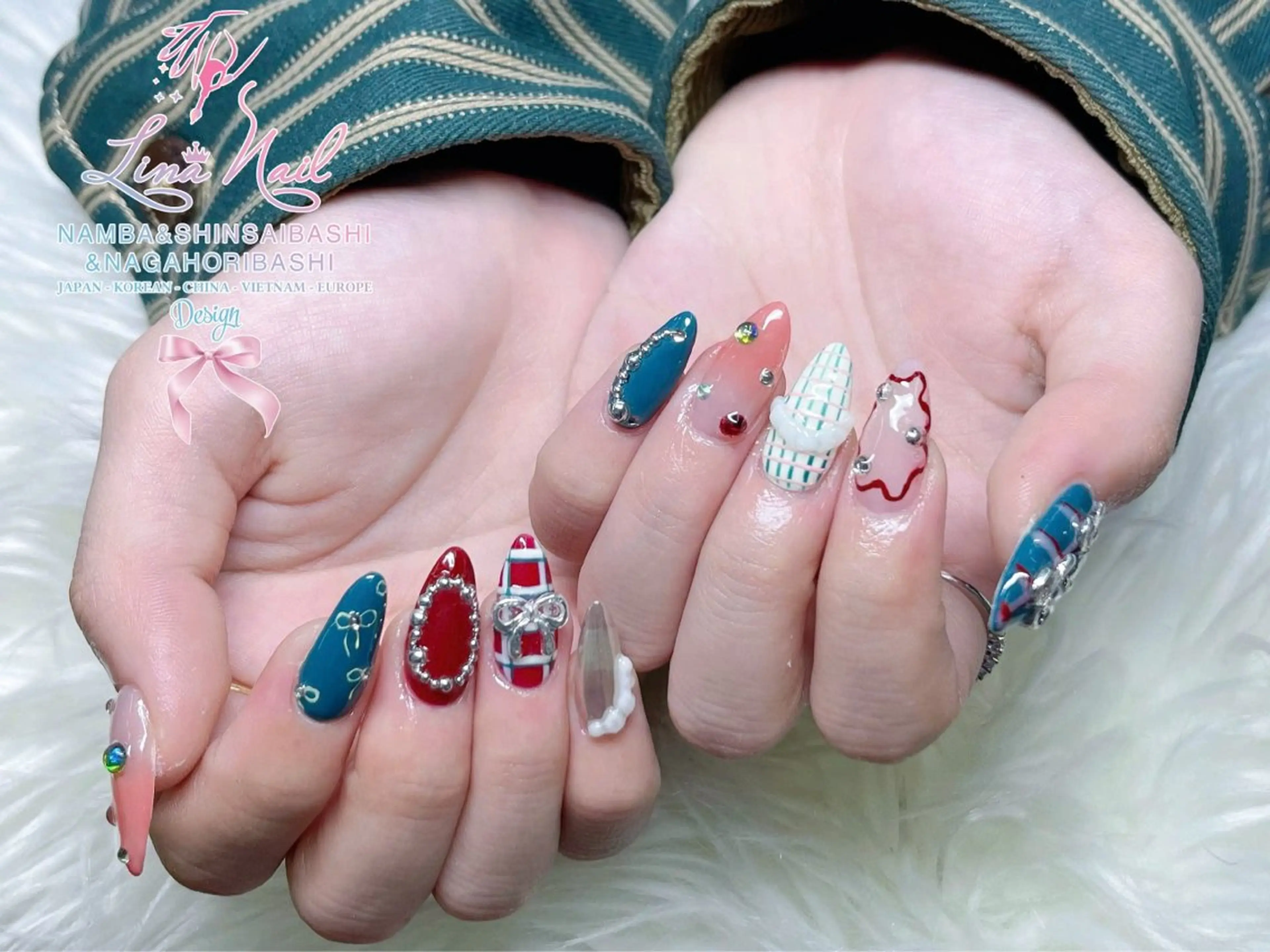 ネイル ハンドネイル ７９LINA NAIL 心斎橋店所属・リナネイル アメ村心斎橋店のネイルデザイン