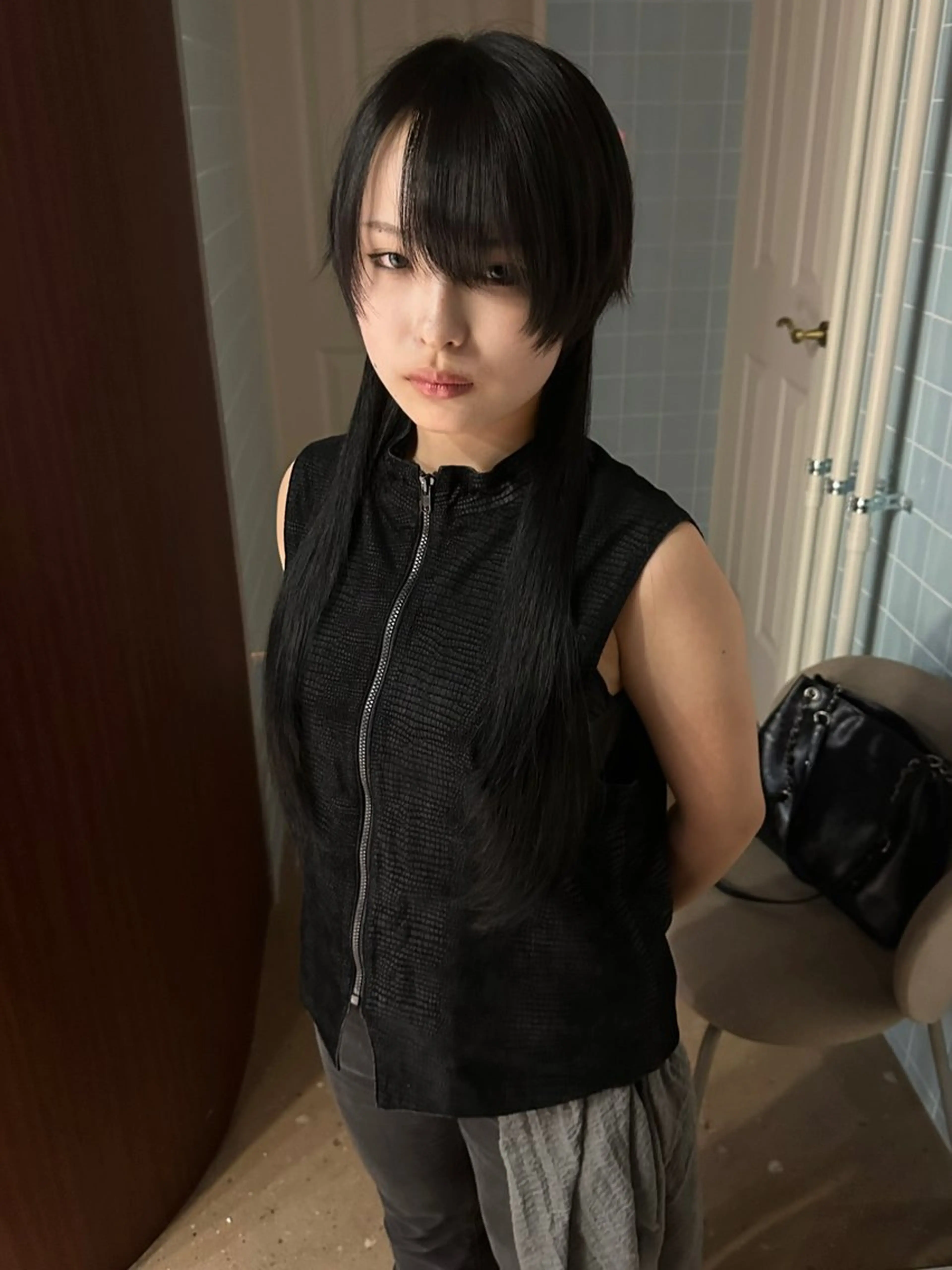 ミディアム エクステ ウルフカット カット ウルフ/レイヤー/ 渋谷🔮Yudaiのヘアスタイル