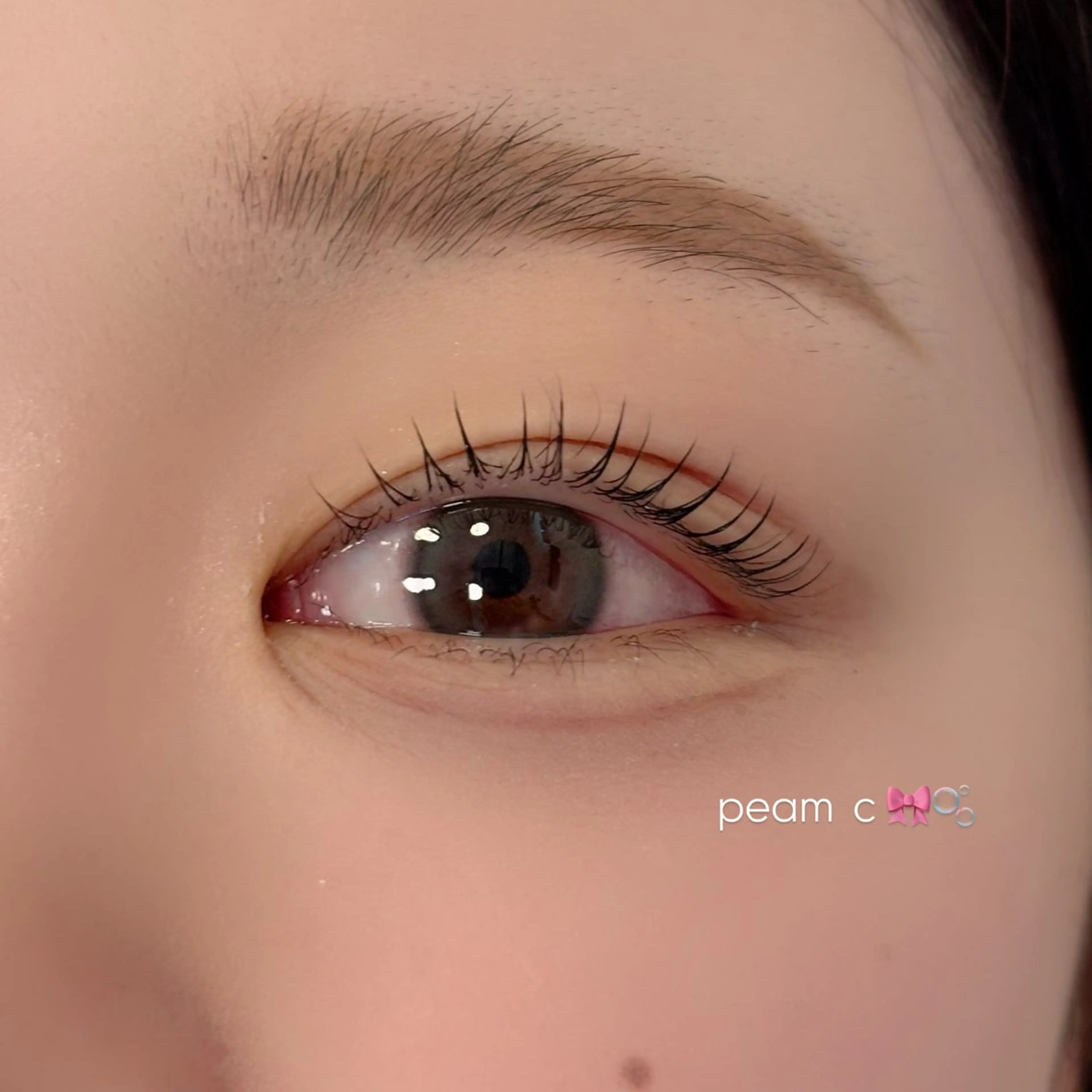 マツエク・マツパ 束感まつ毛 マツパ Seek Dea hitomi 🎀のマツエク・マツパデザイン