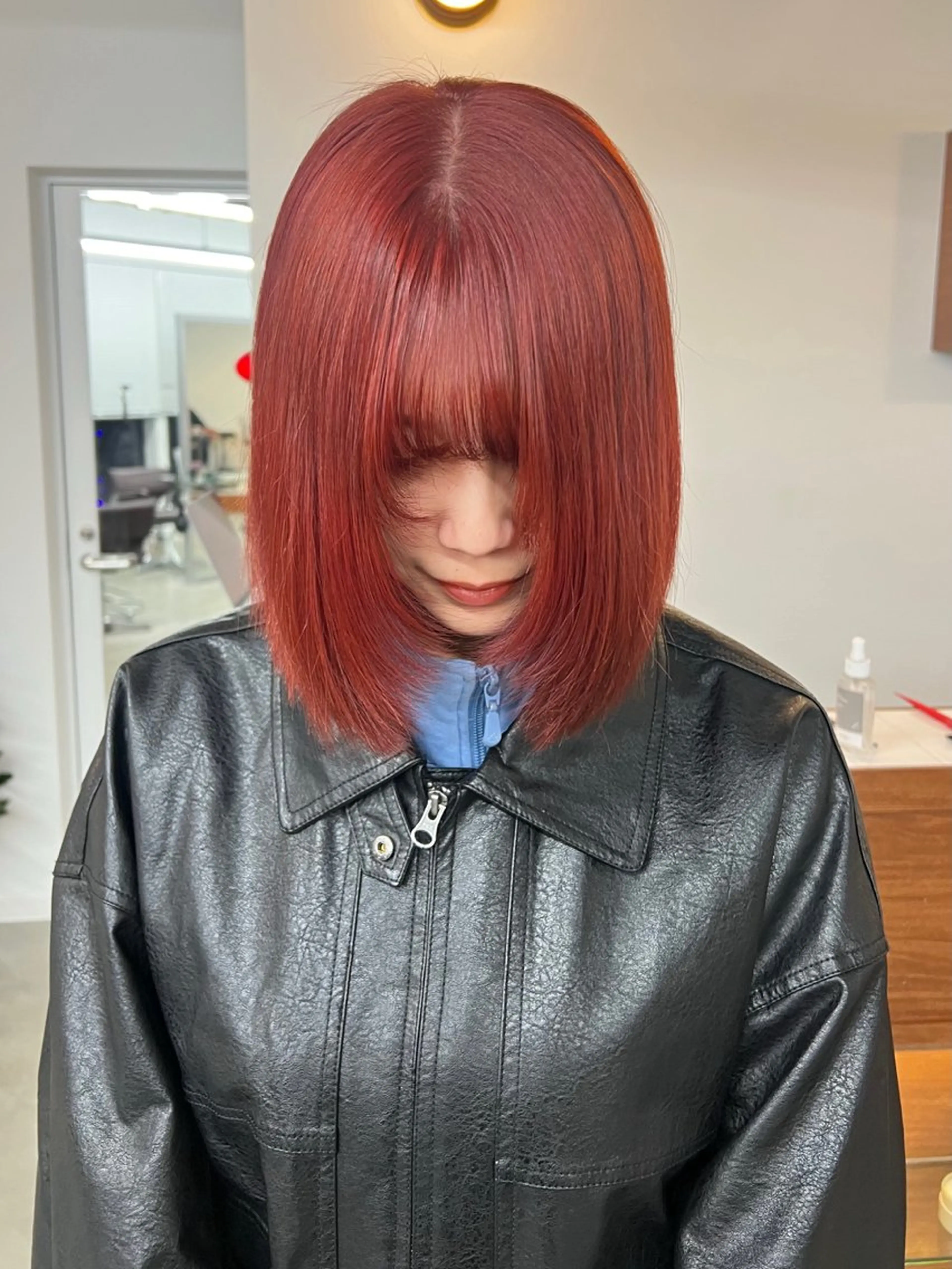 ミディアム いざわりお /梅田/ブリーチのヘアスタイル