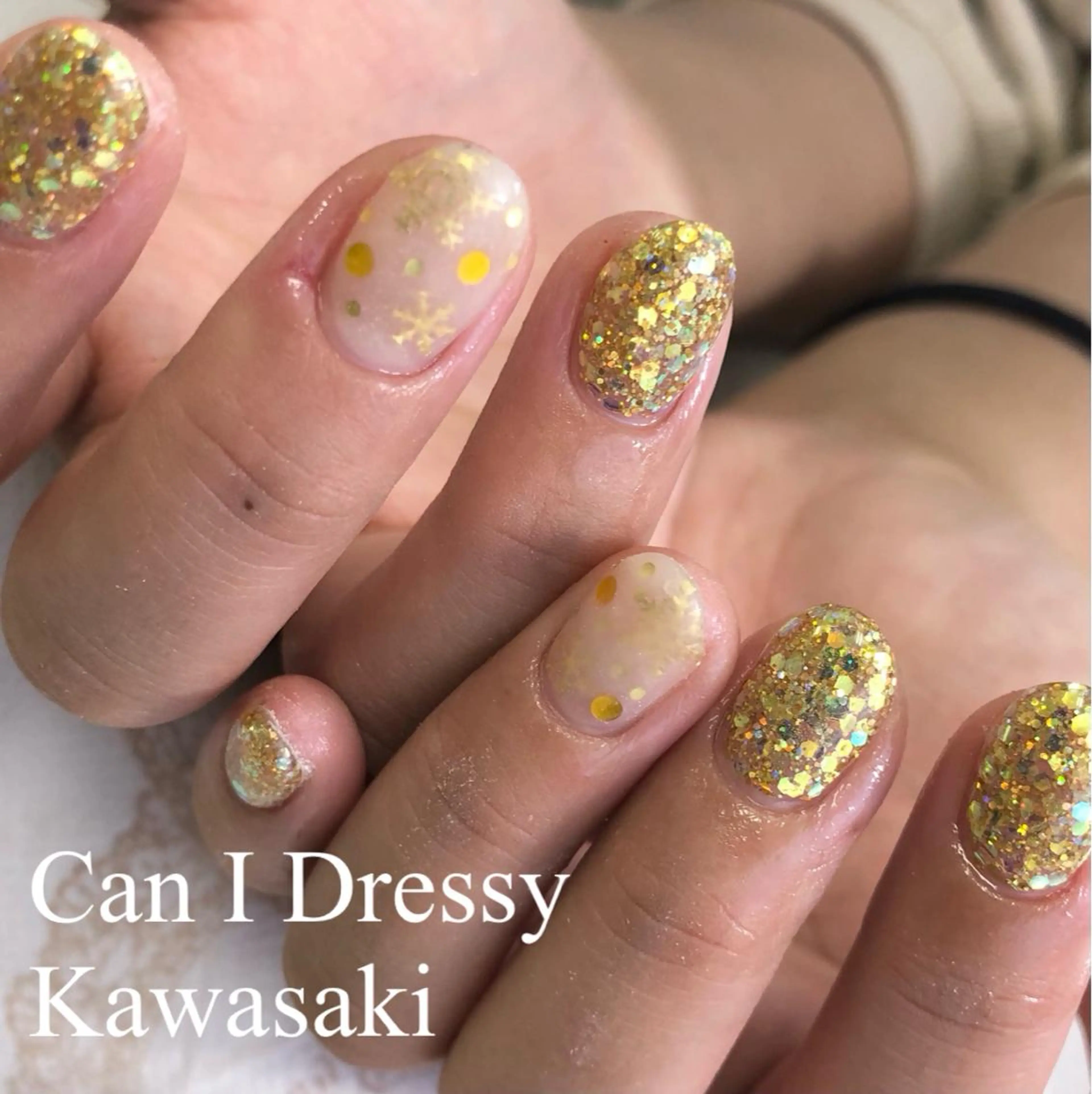 ネイル ハンドネイル Can I 川崎店 三島 久美子のネイルデザイン