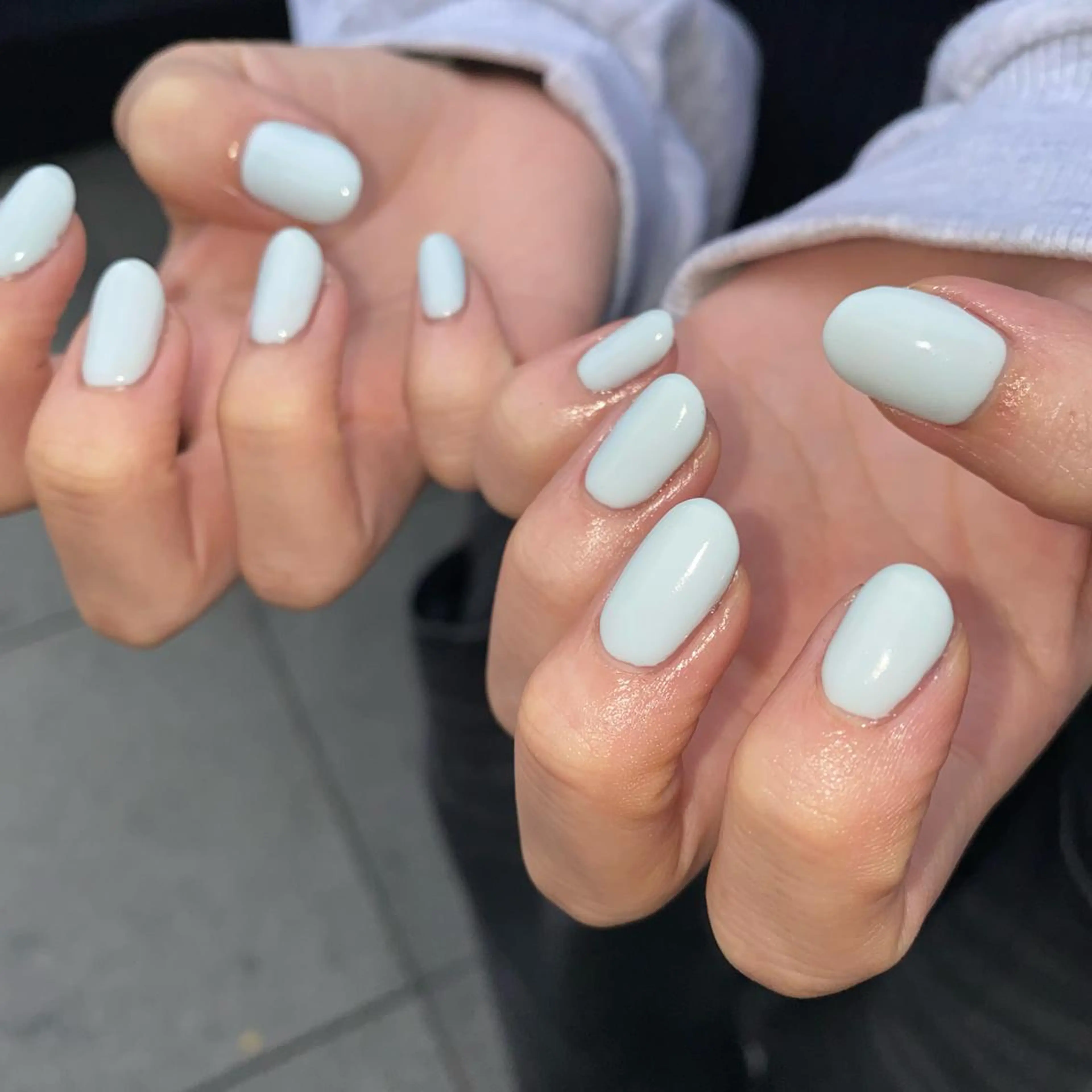 ネイル ワンカラーネイル 個性派／中韓ネイル SAKURAのネイルデザイン