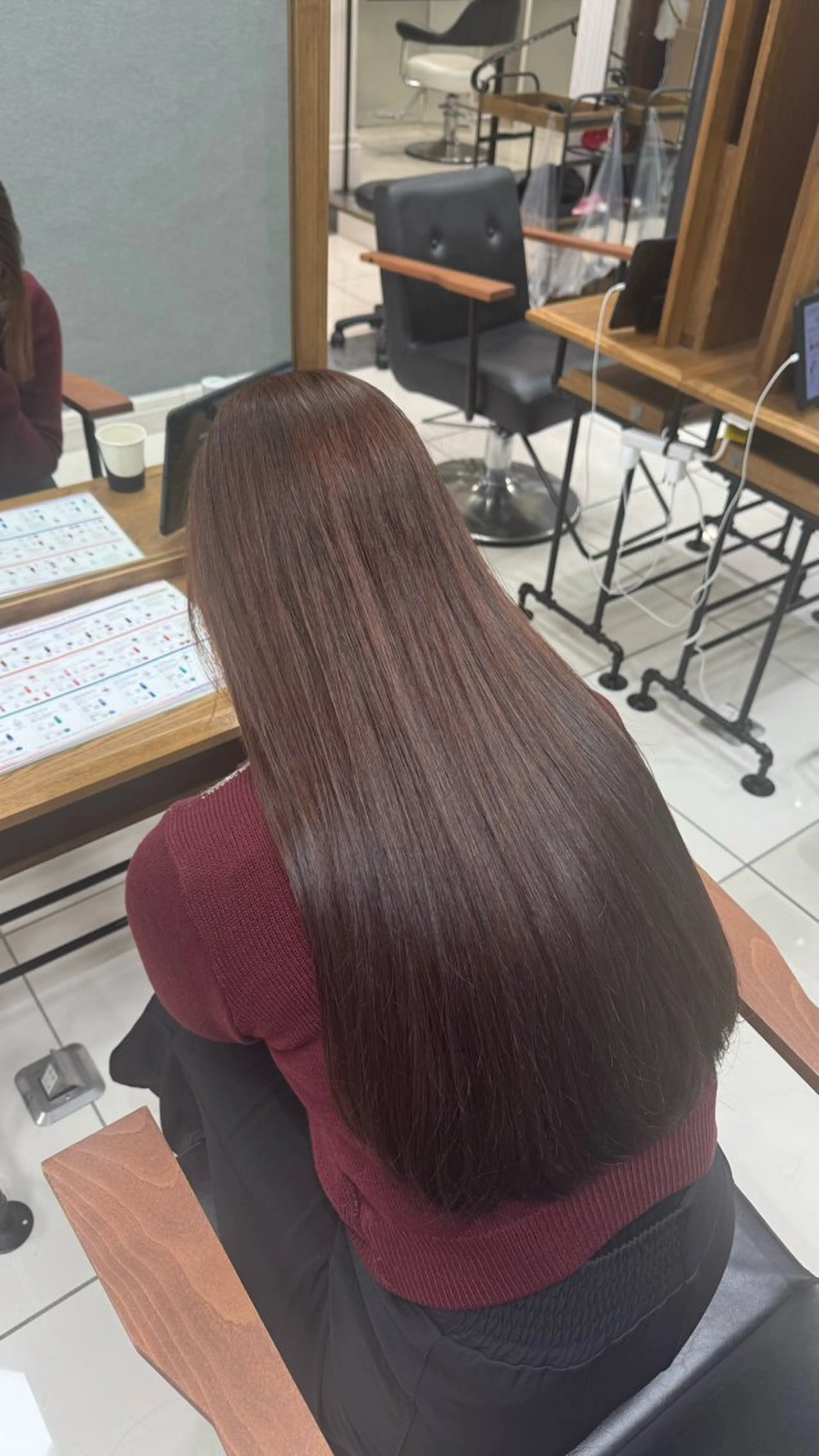 ロング カラー ヘアカラー トリートメント HAREru.Smart  Salon所属・透明感カラー/ブリー チ/エクステ/さくらのヘアスタイル