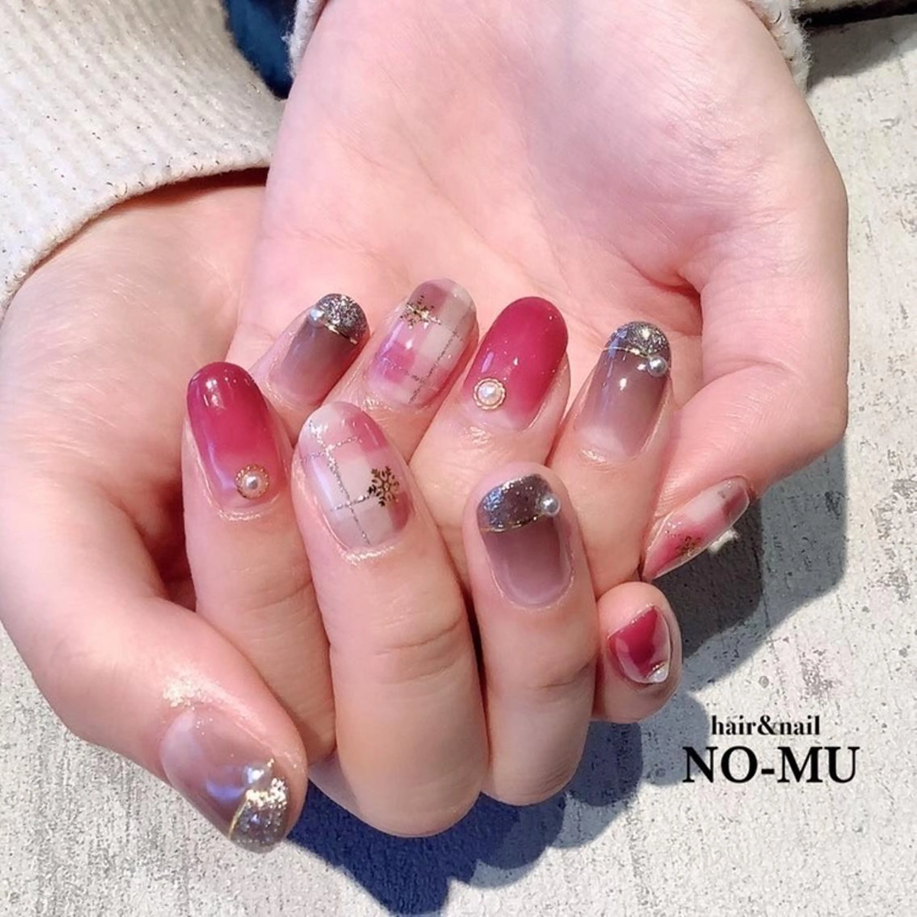 ネイル ハンドネイル hair＆nail NO-MU所属・hair＆nail NO-MUのネイルデザイン