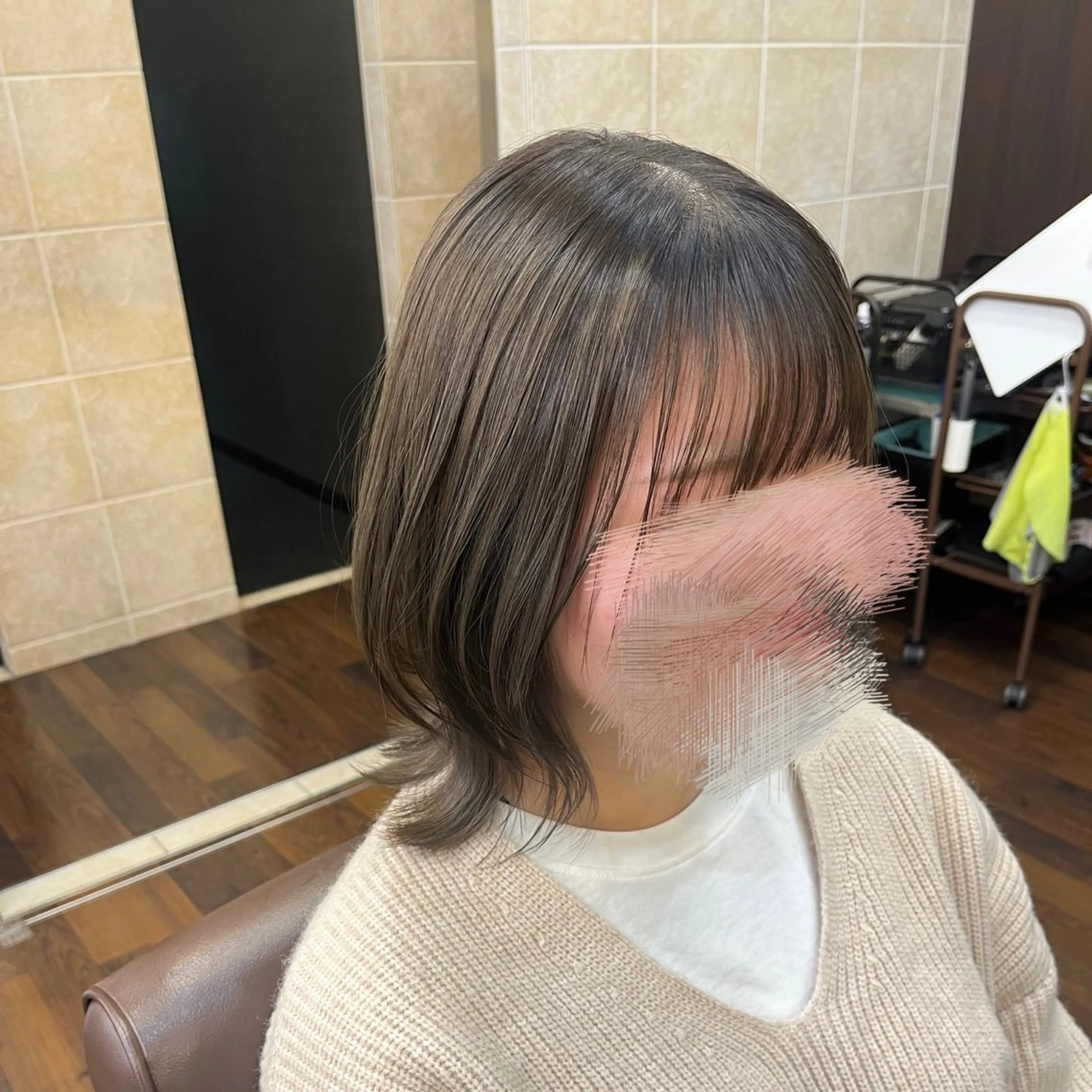 ミディアム Hairsalonadoa所属・Shimazaki .のヘアスタイル