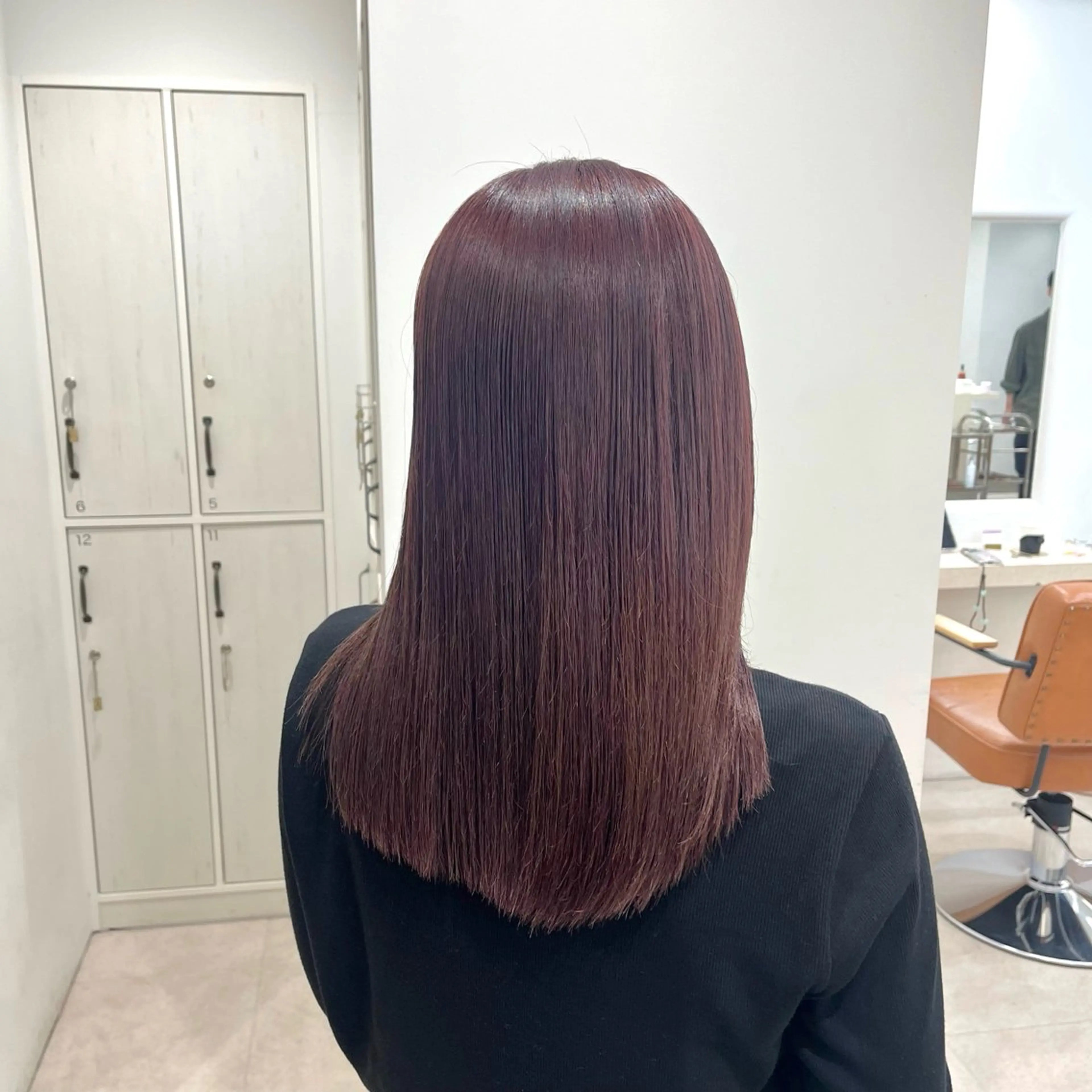 ロング カラー ヘアアレンジ 🐰あみ【艶カラー/ 縮毛矯正】🫧のヘアスタイル