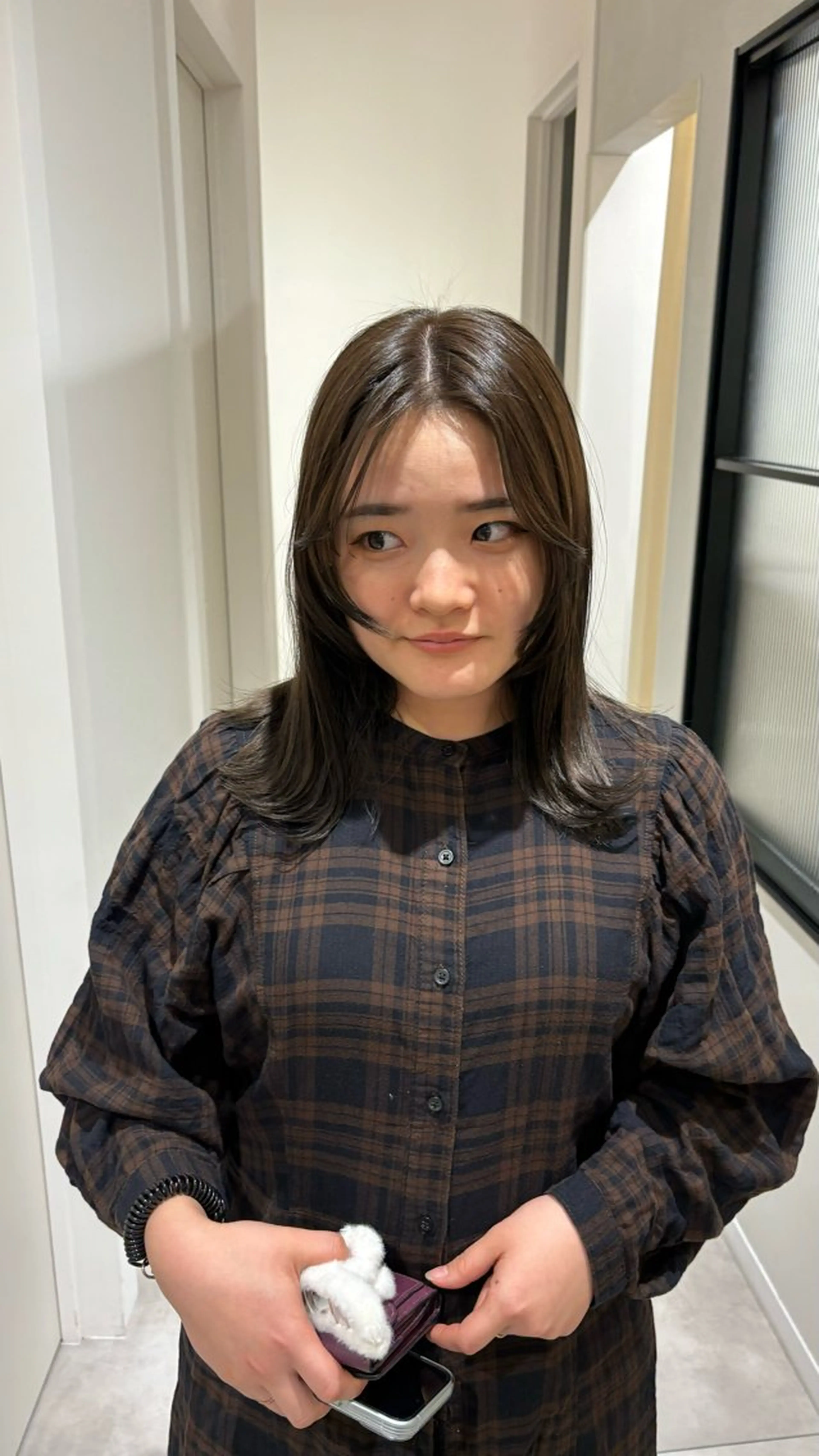 ミディアム ボブカット/ 天王寺美容室/ホノカのヘアスタイル