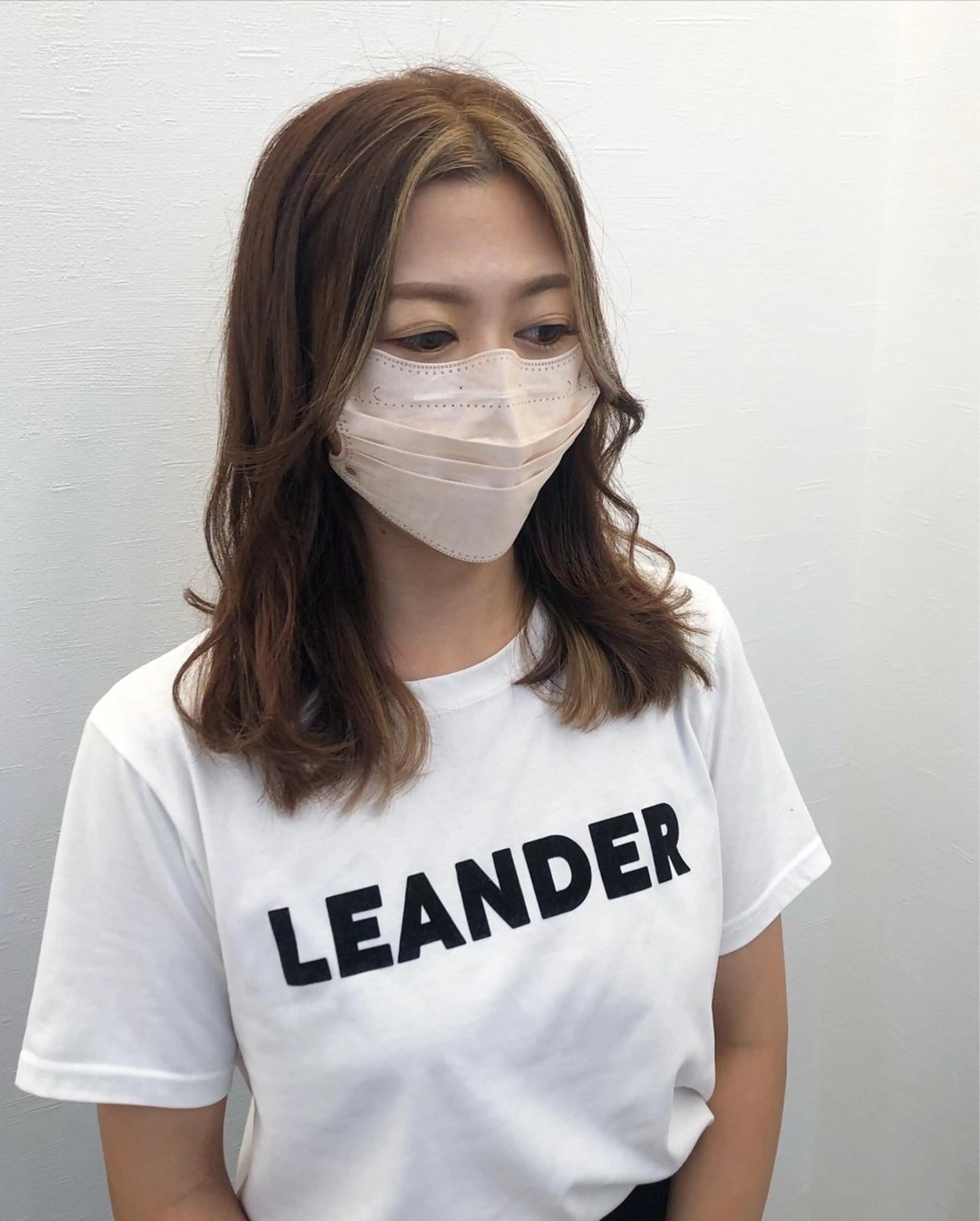 カラー Ruang所属・ツノガイ エリのヘアスタイル