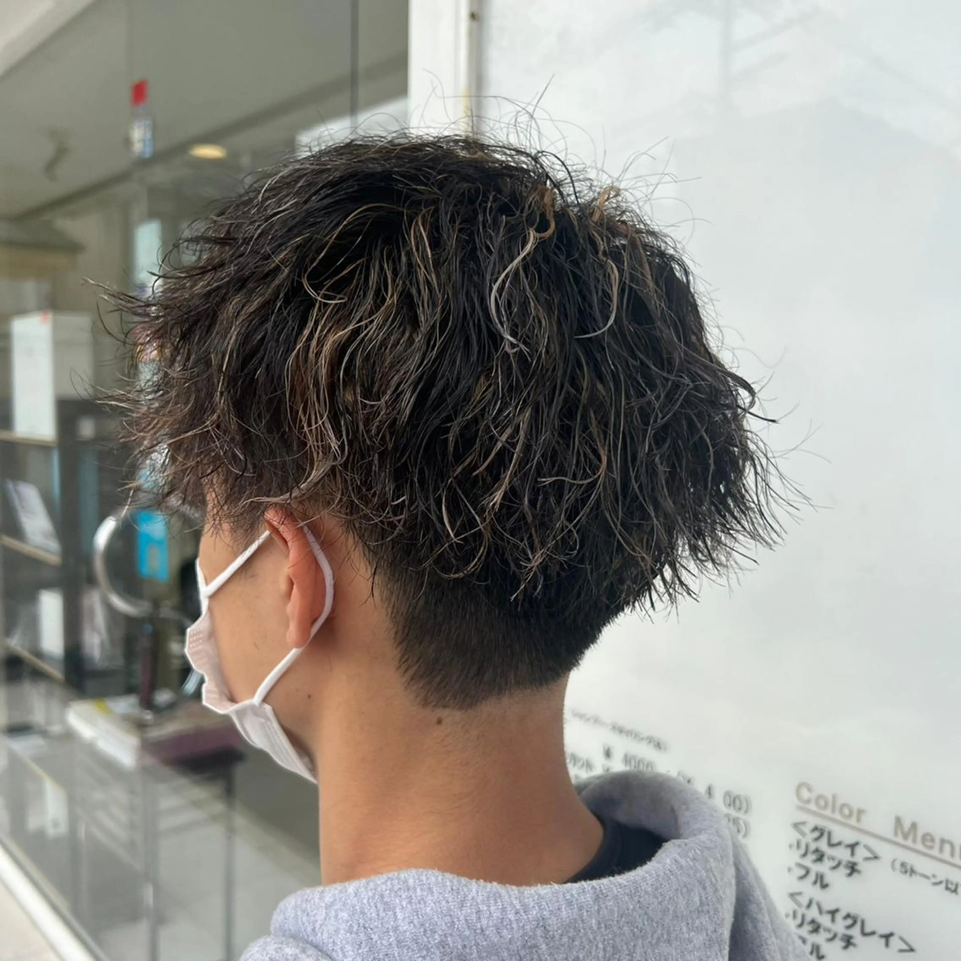 メンズ melca. Amiのマツエク・マツパデザイン