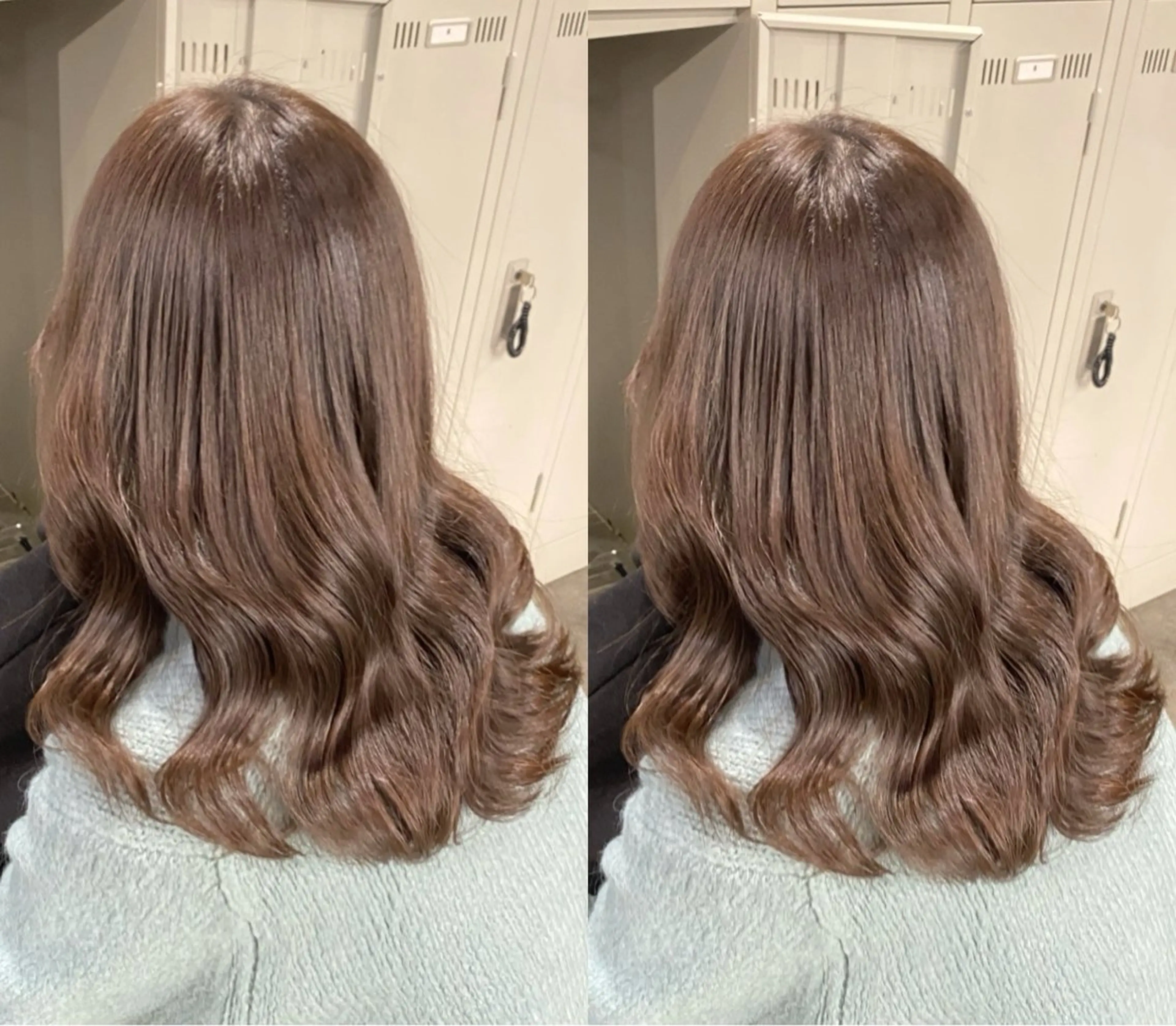 セミロング カラー IS所属・横浜美容室/透明感 カラー/レイヤーのヘアスタイル