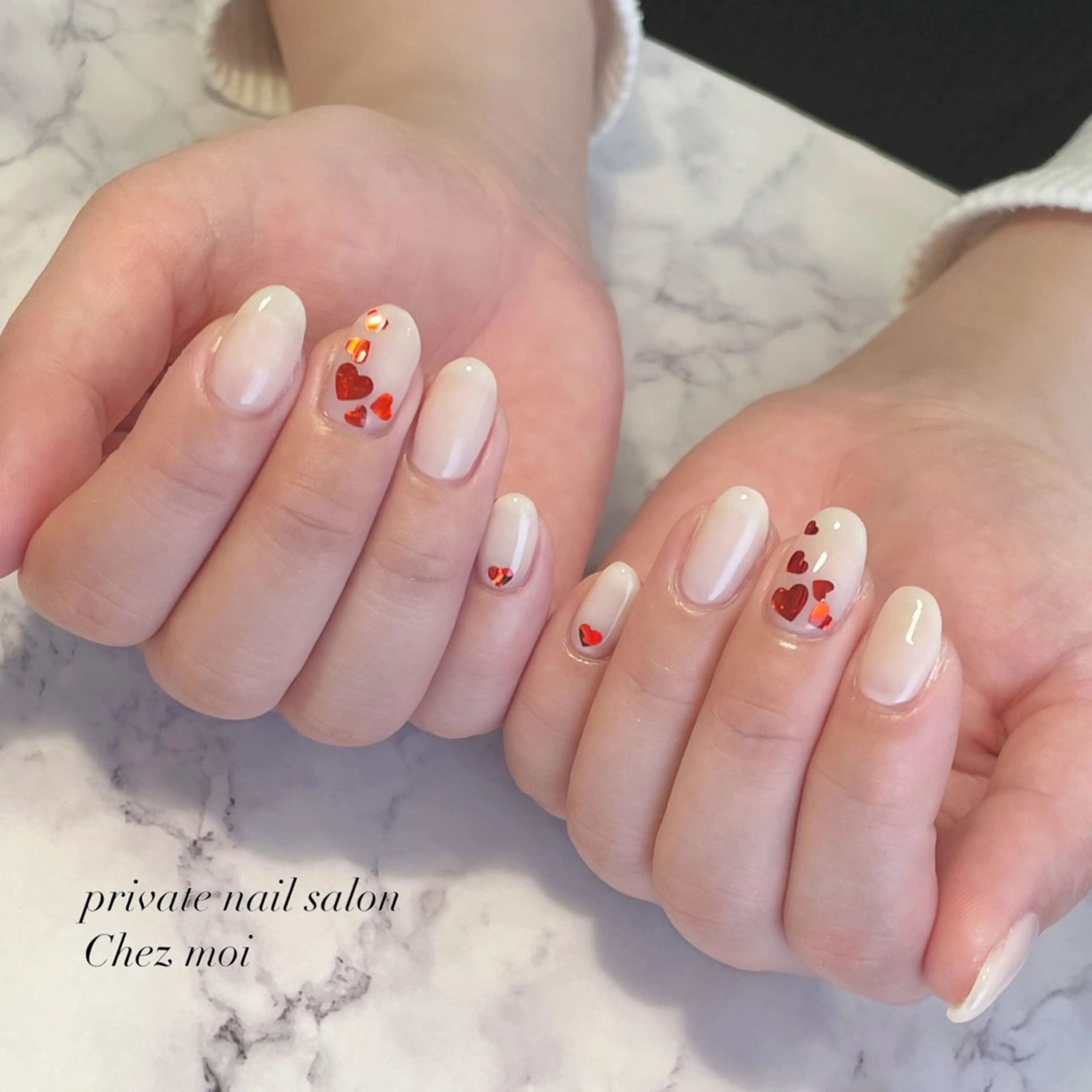 ネイル ハート KOMINE TOMOKOのネイルデザイン