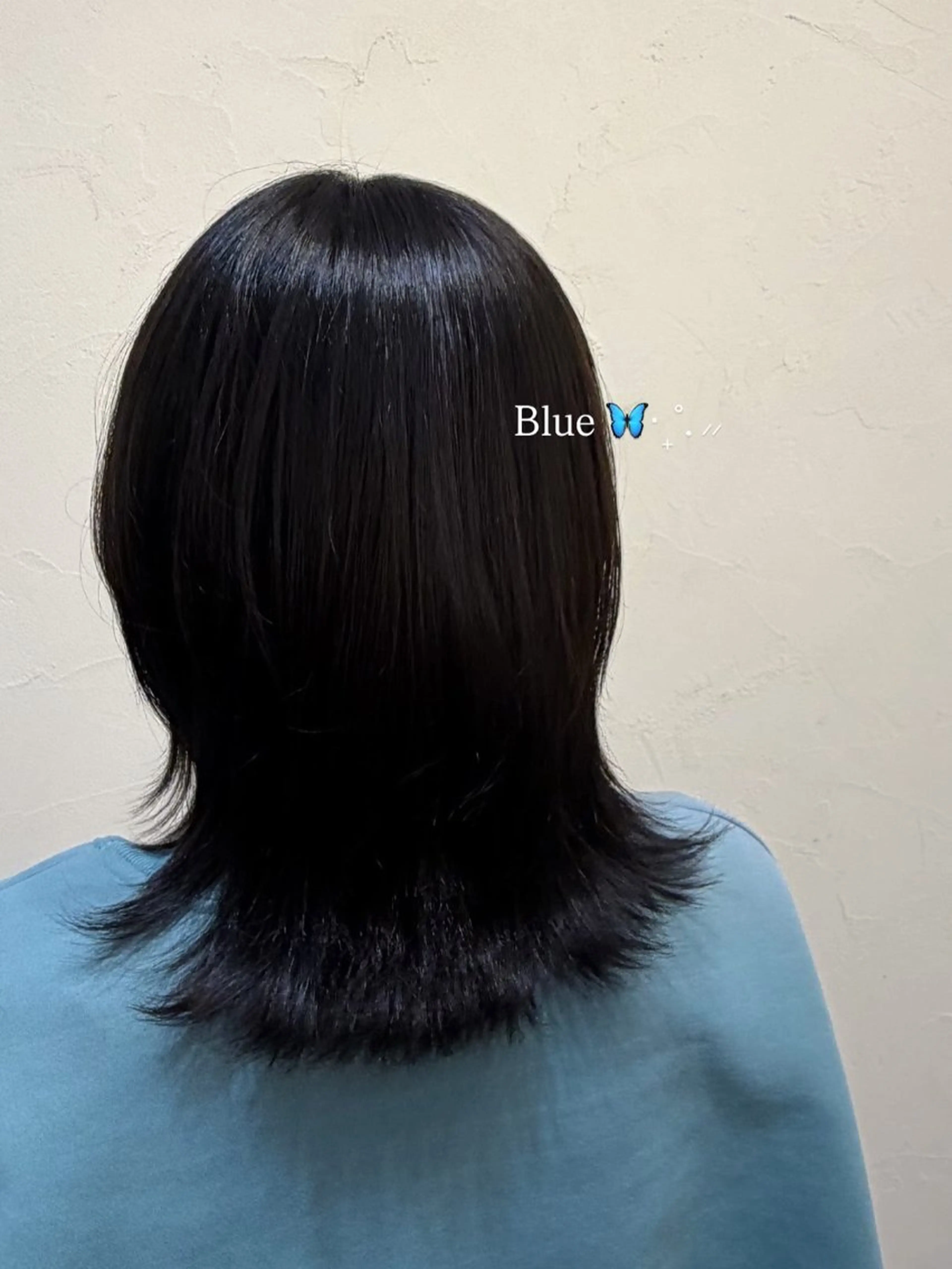 ミディアム カラー 福島 日生のヘアスタイル