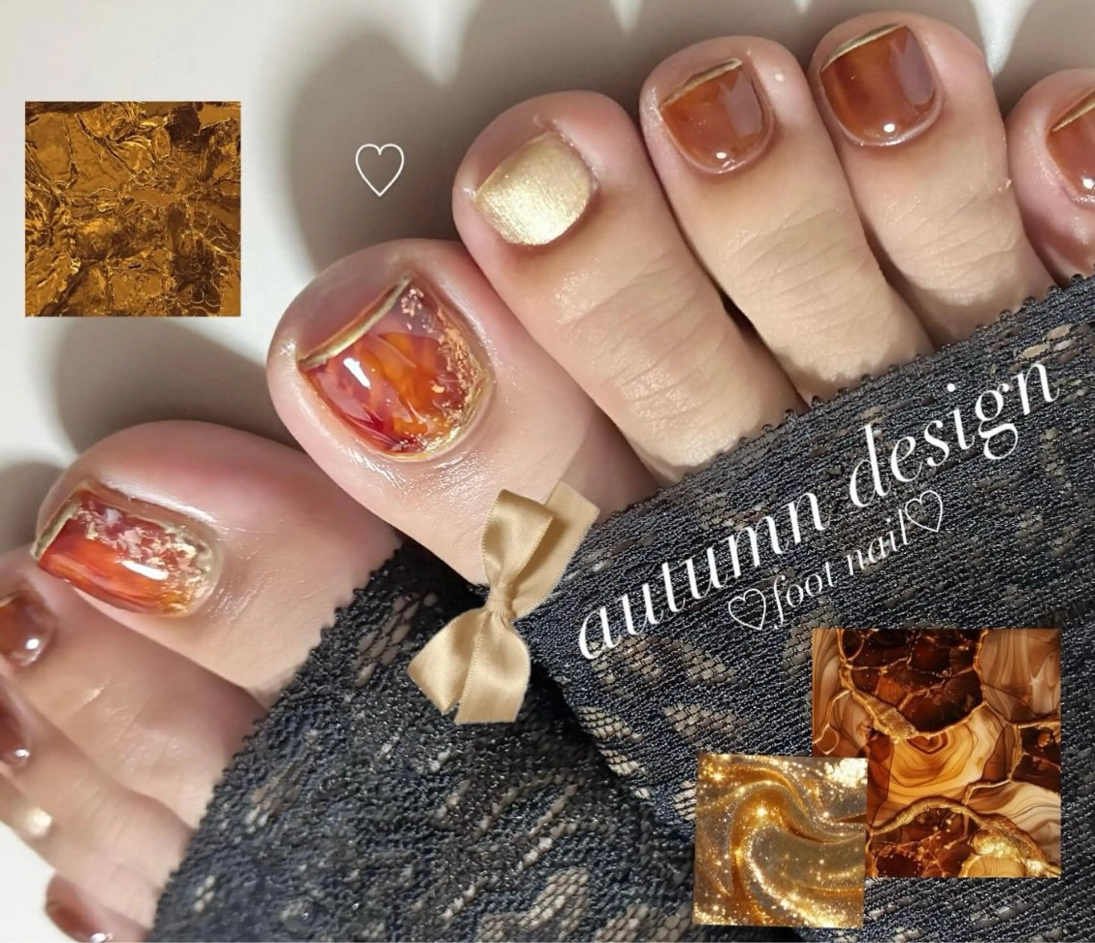 ネイル フットネイル NailSalonBARON平塚店所属・BARON ♡HINAのネイルデザイン