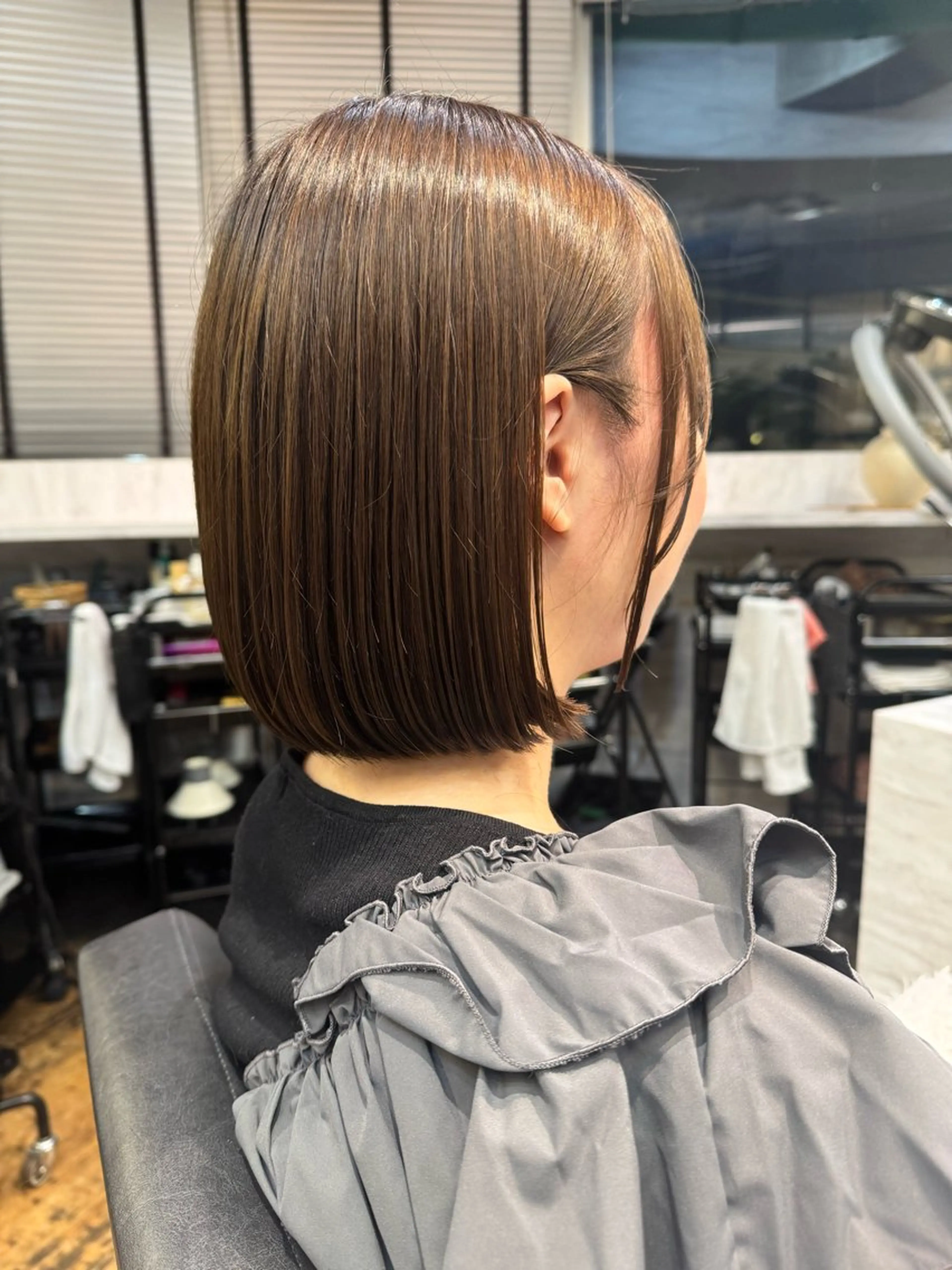 【‼️土曜日限定‼️】 無料ボブカット+トリートメントの写真