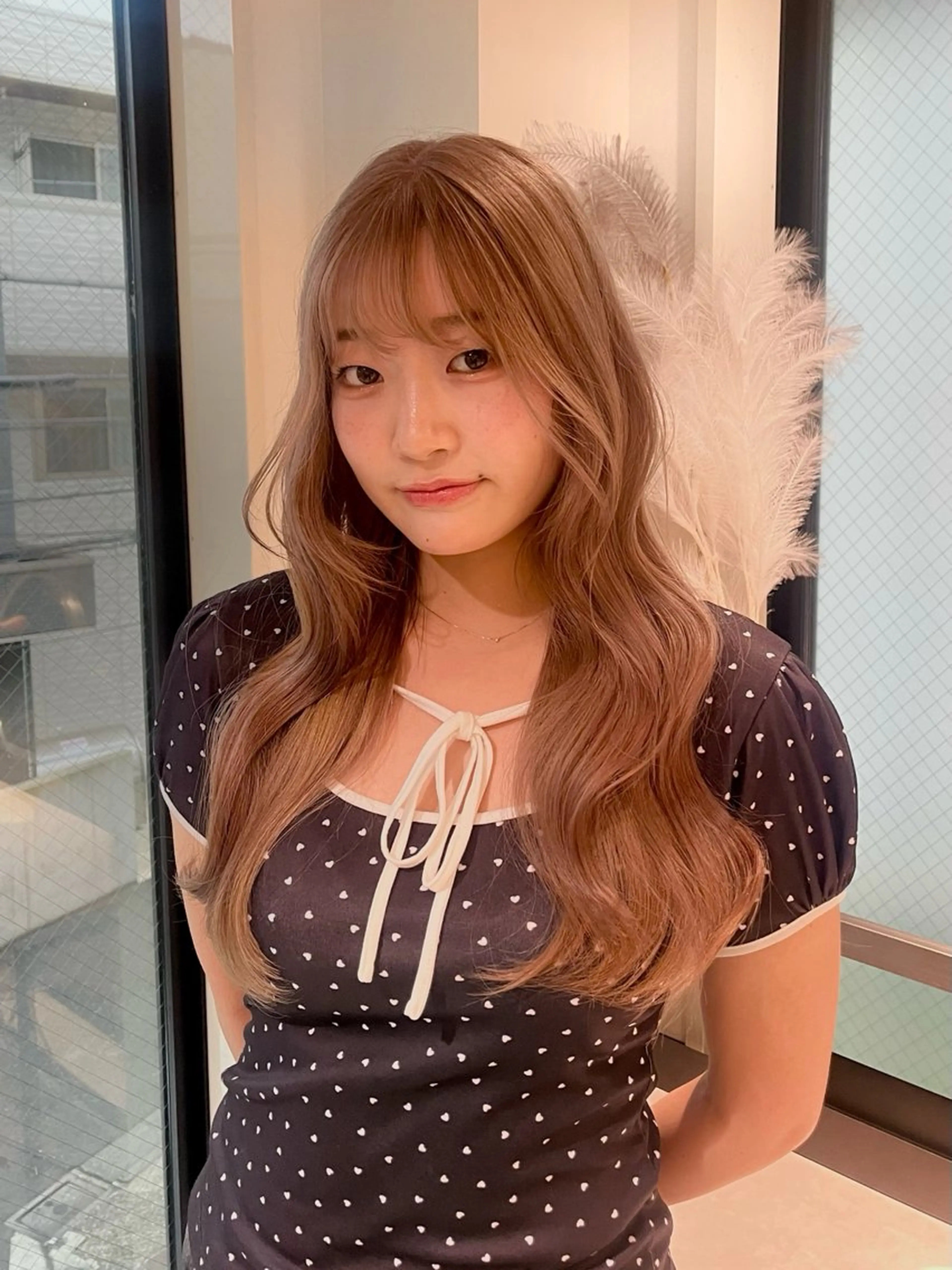 ロング カラー ヘアカラー Qin所属・ルーツカラー 🌟  ミキのヘアスタイル