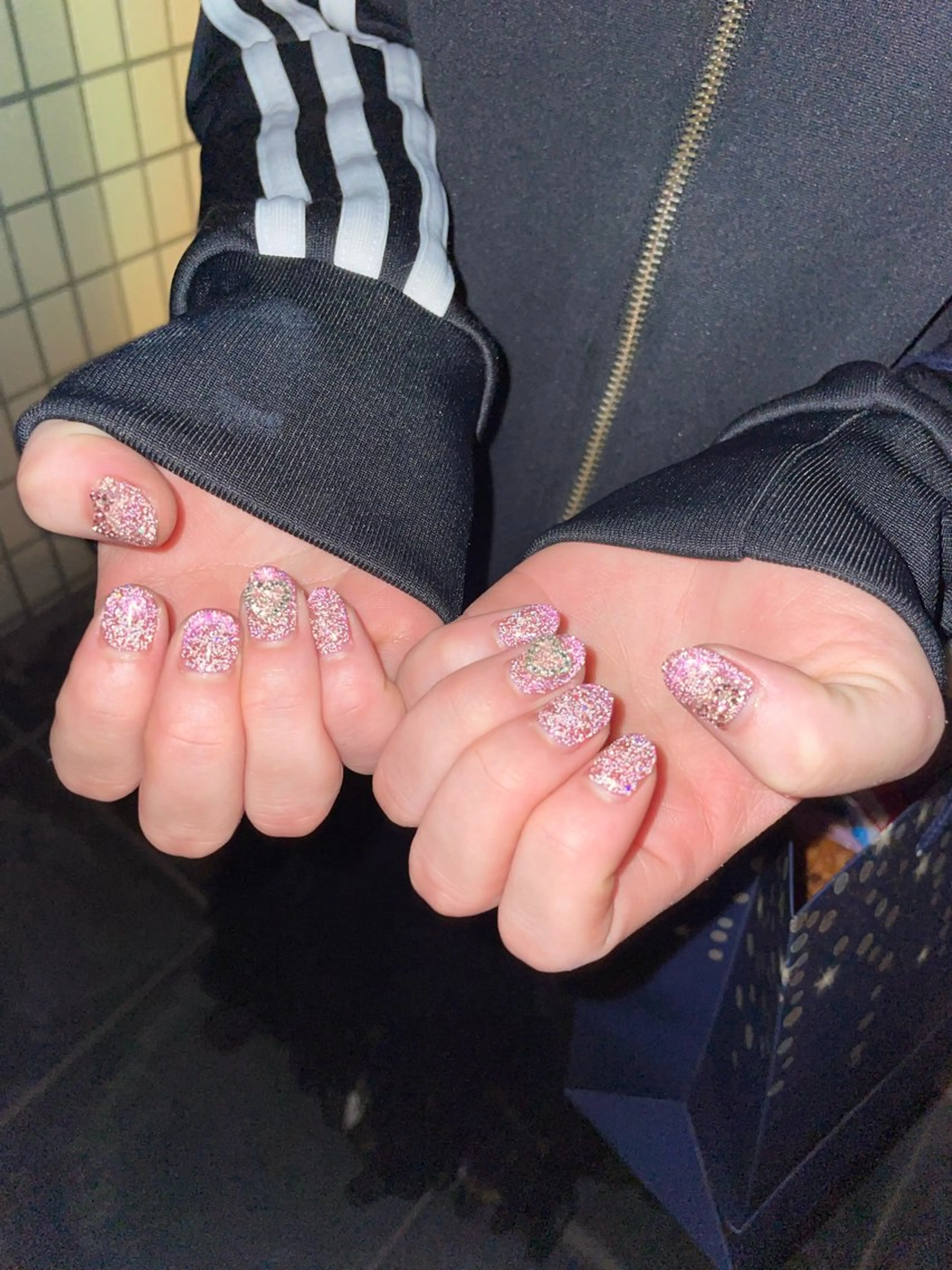 ネイル フラッシュネイル ジェルネイル ハンドネイル Nail ヌシん家 AKANEのネイルデザイン