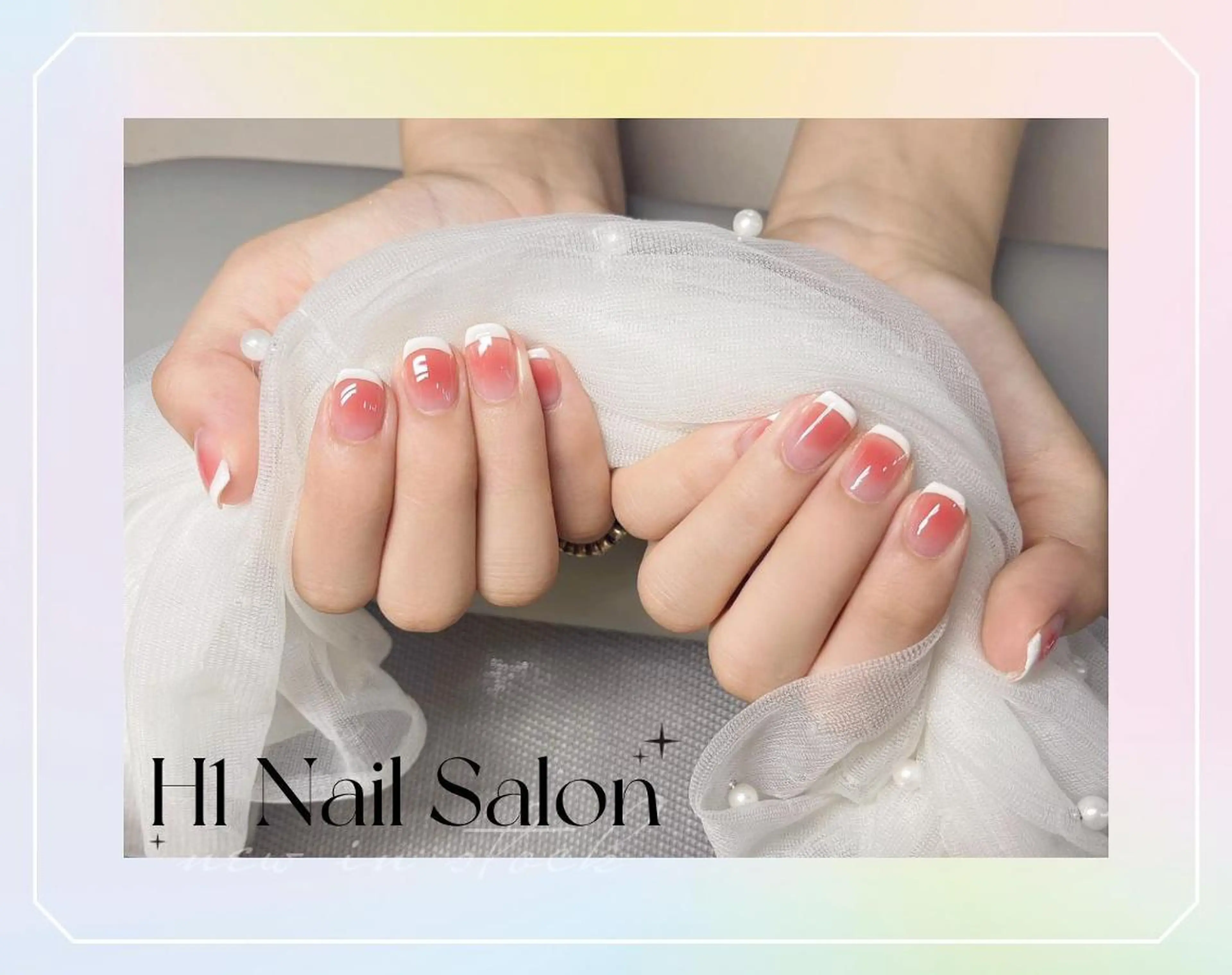 ショート ハンドネイル H1 ネイル サロンのネイルデザイン
