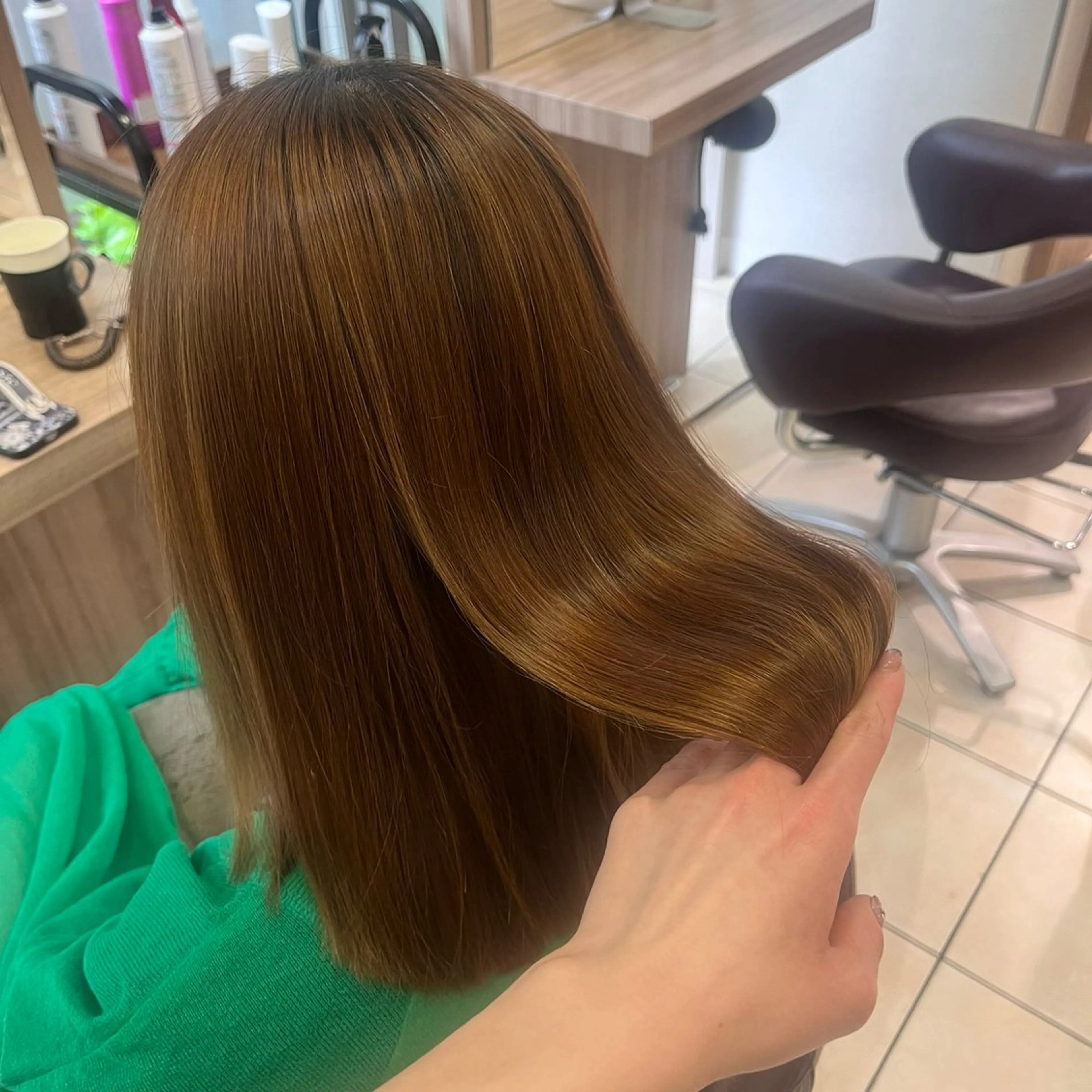 【まとまる艶髪に🧚🏻‍♀️】カット＋cmcコスメ縮毛矯正の写真