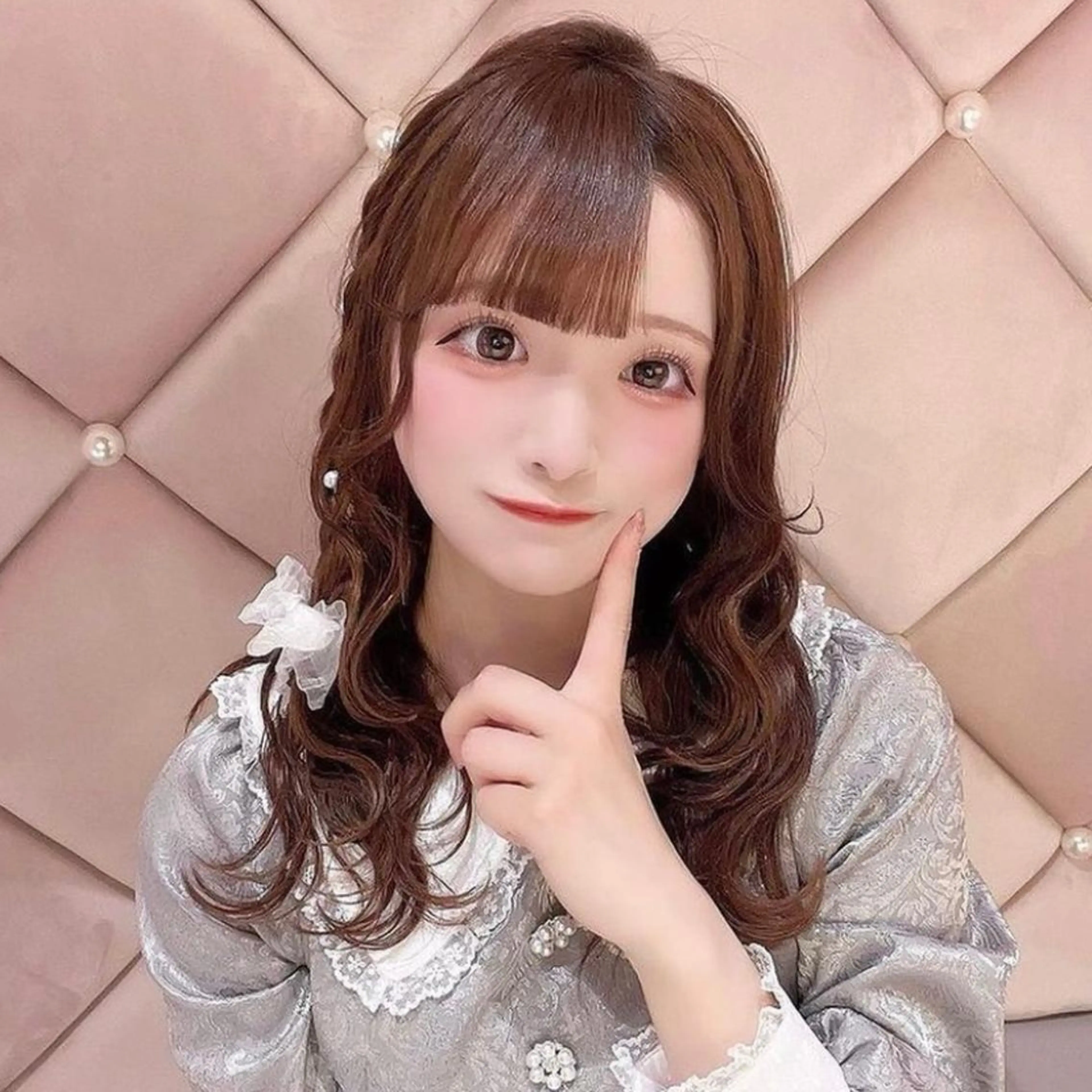 セミロング 🎀ふわふわアイドル ヘアメ🎀AYANEのヘアスタイル