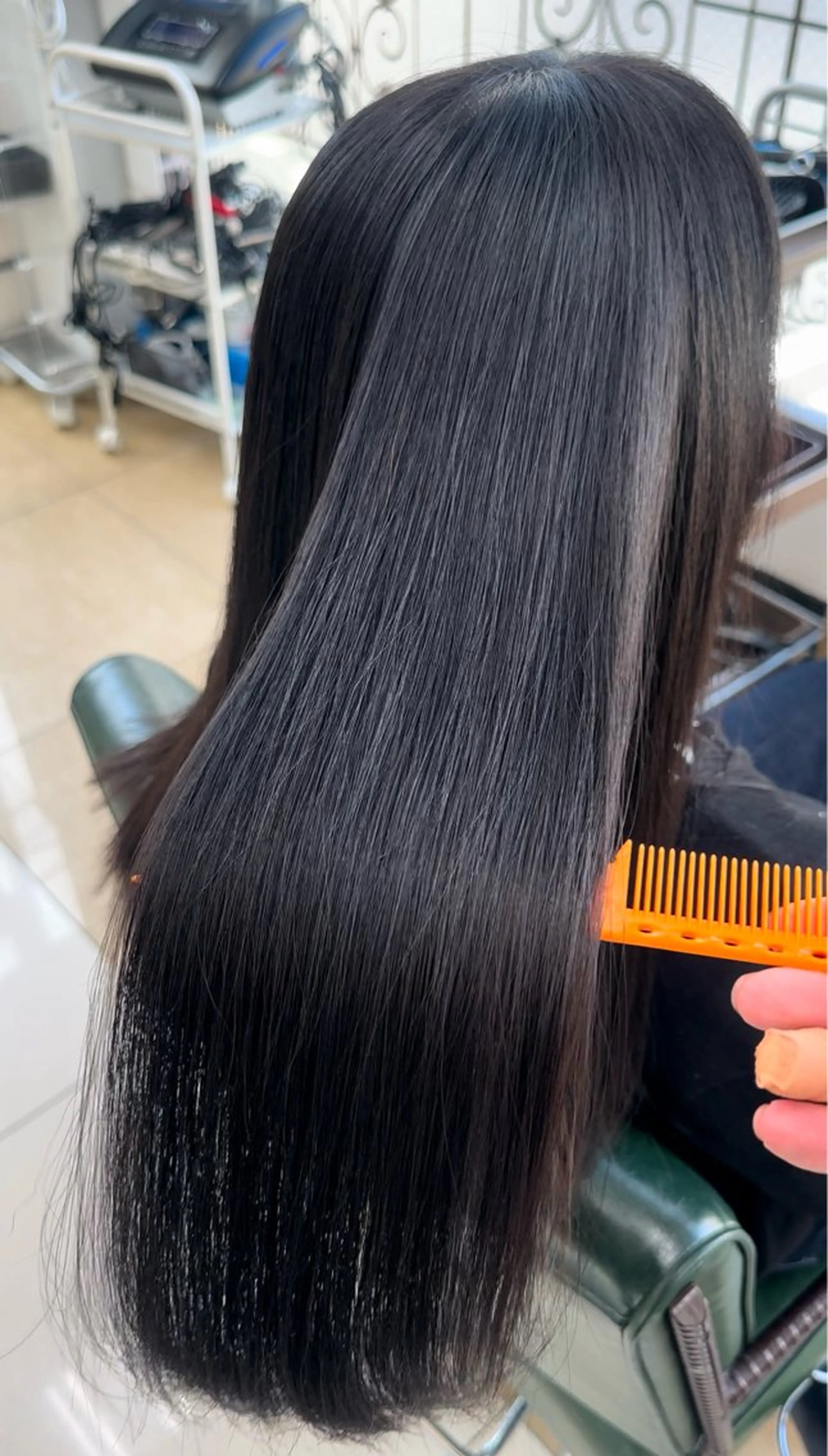 ロング 縮毛矯正 髪質改善特化✨ ingrove 成田のヘアスタイル