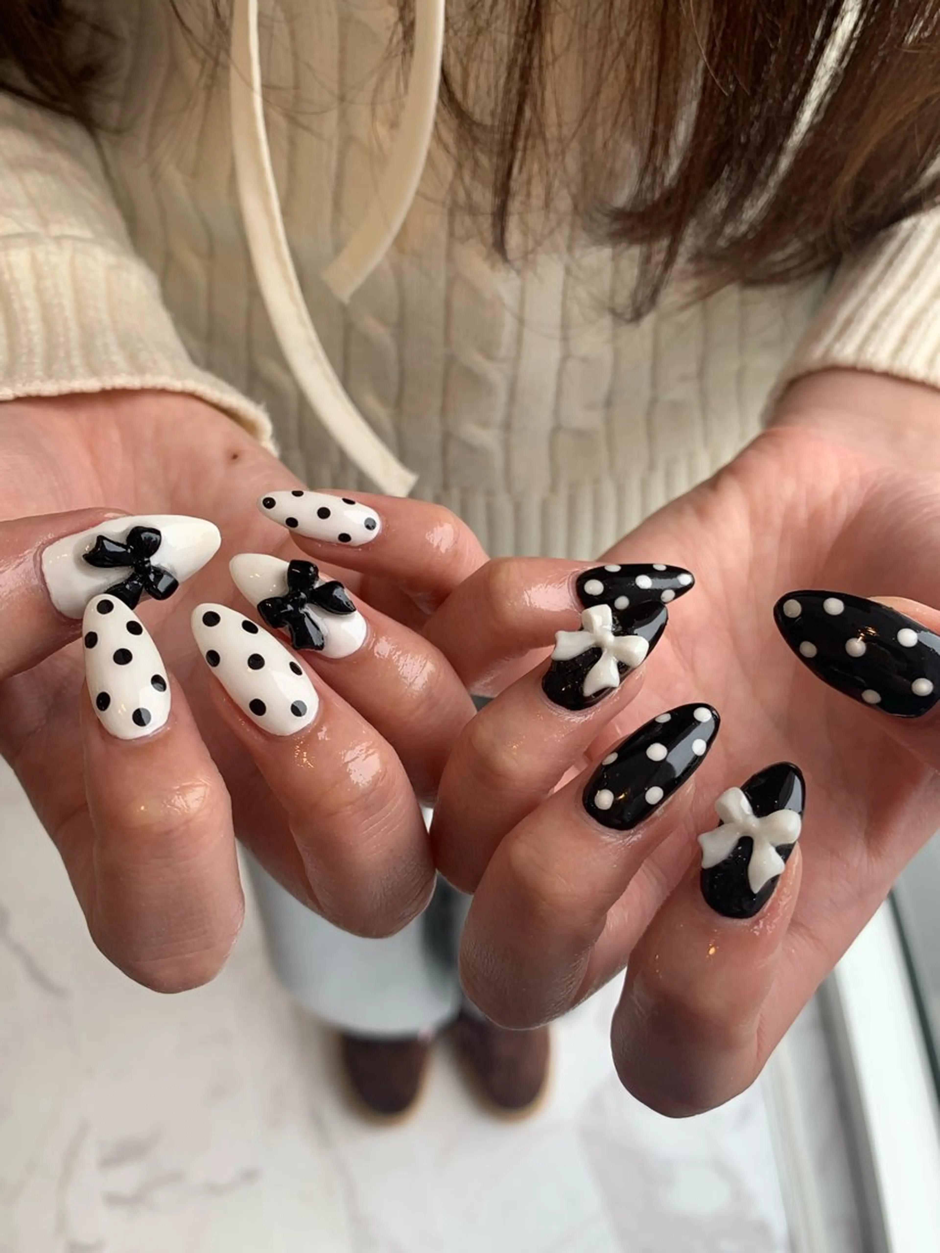 ネイル アートネイル 持ち込み ハンドネイル 【ANEMONA】 NIHOのマツエク・マツパデザイン