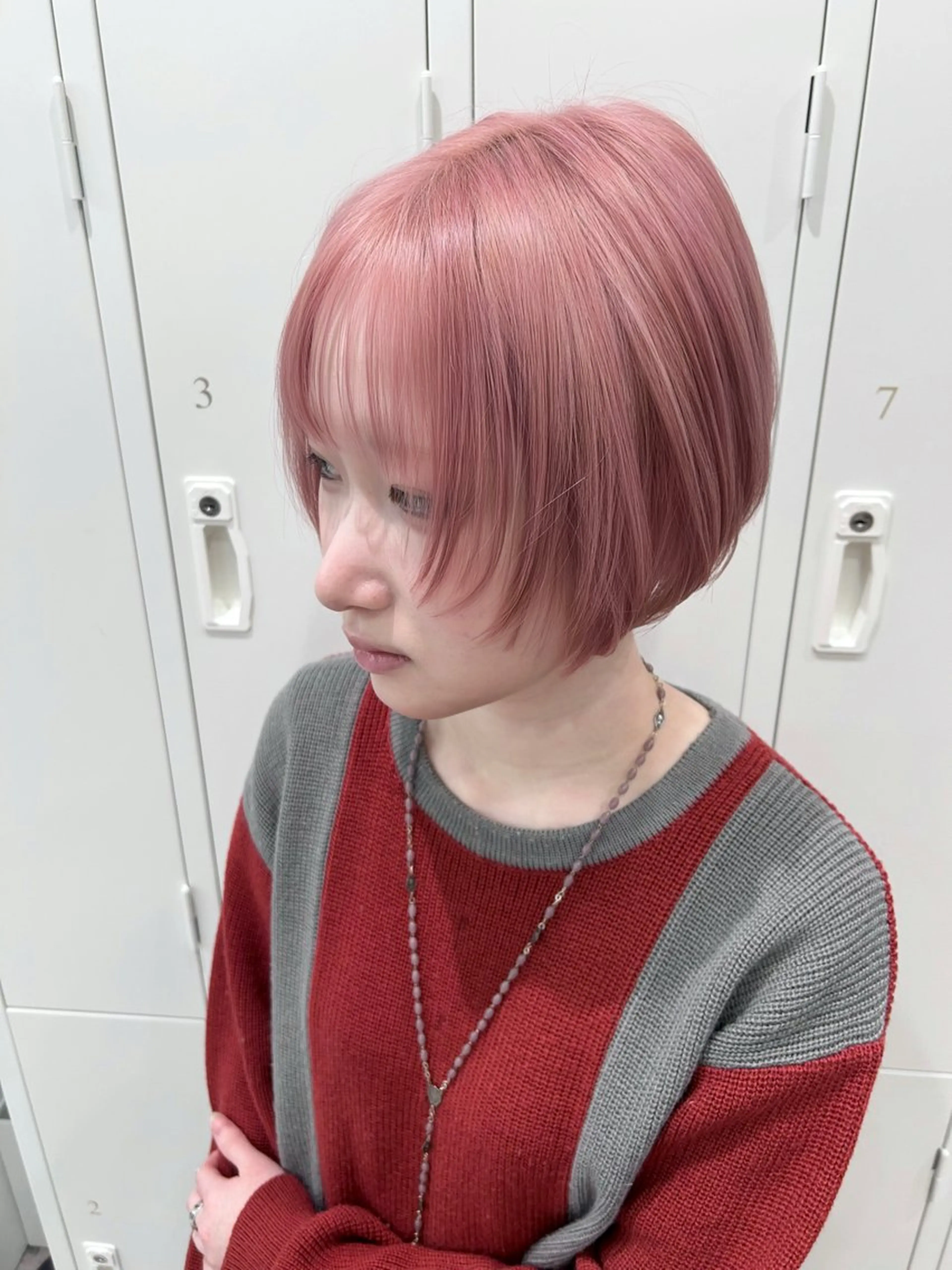 ショート 立川ハイトーン ブリーチ宮崎のヘアスタイル