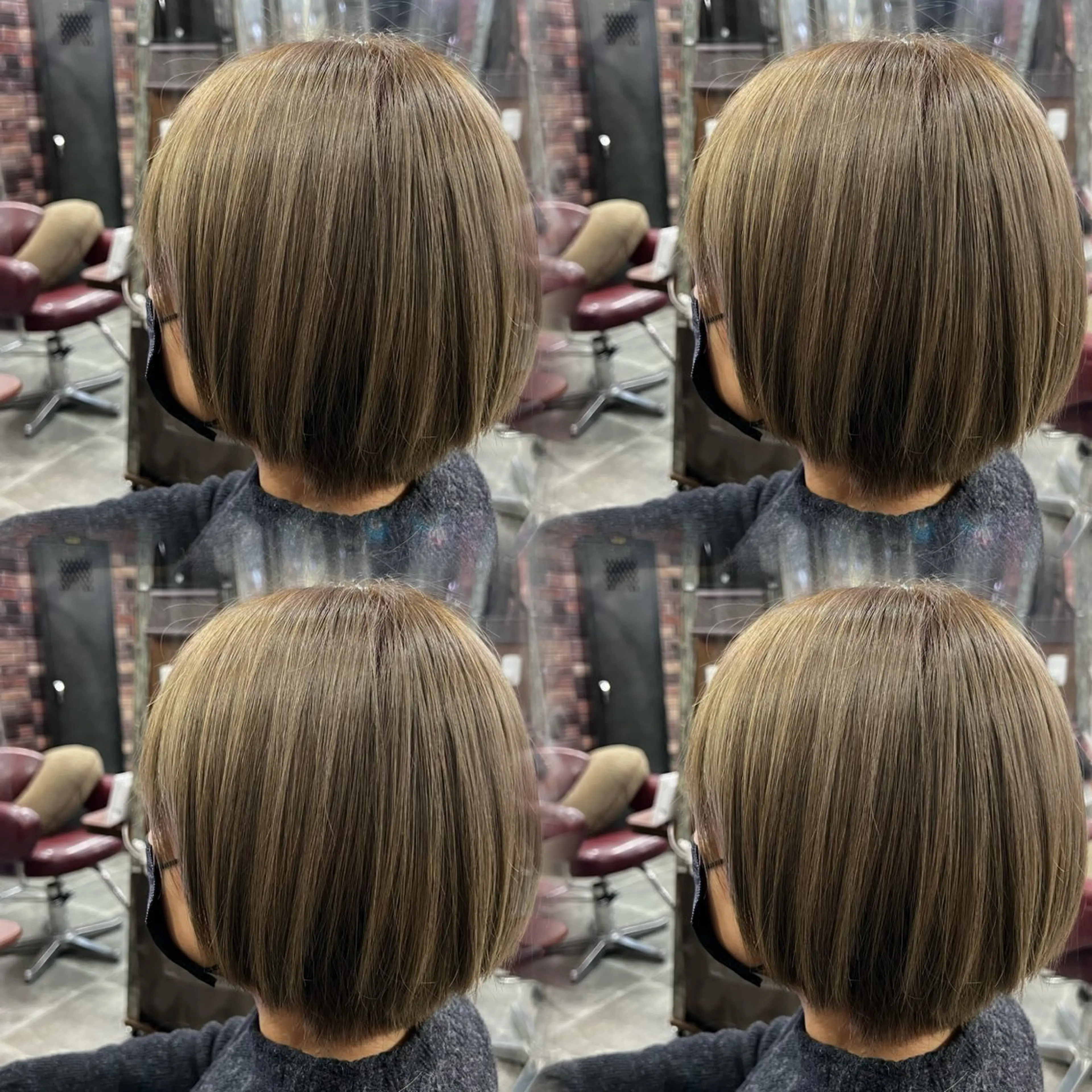 ショート カット ヘアカラー トリートメント 【艶髪】💐韓国風× 透明感💐深江裕稀のヘアスタイル