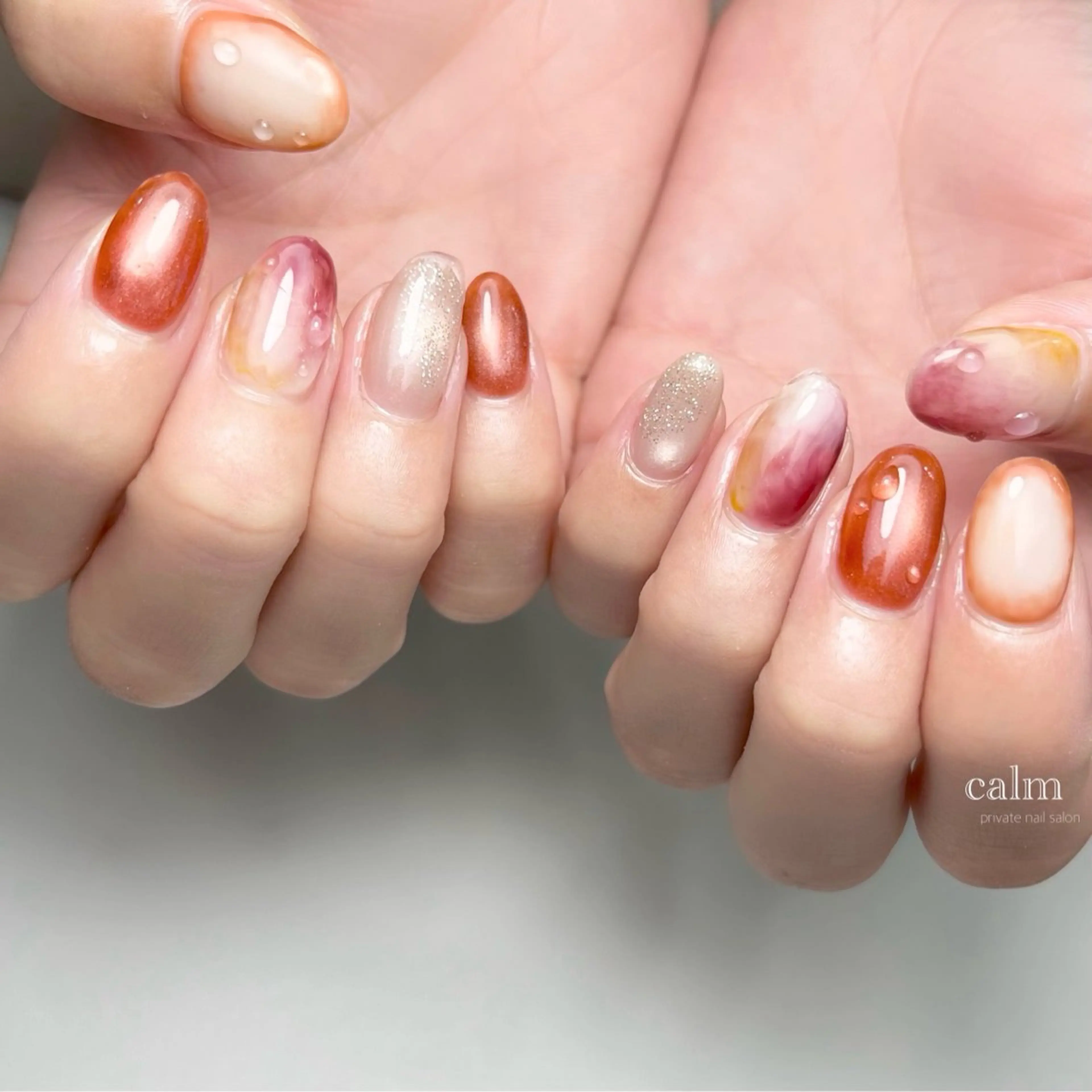 ネイル ハンドネイル calm 〔ｶｰﾑ〕のネイルデザイン