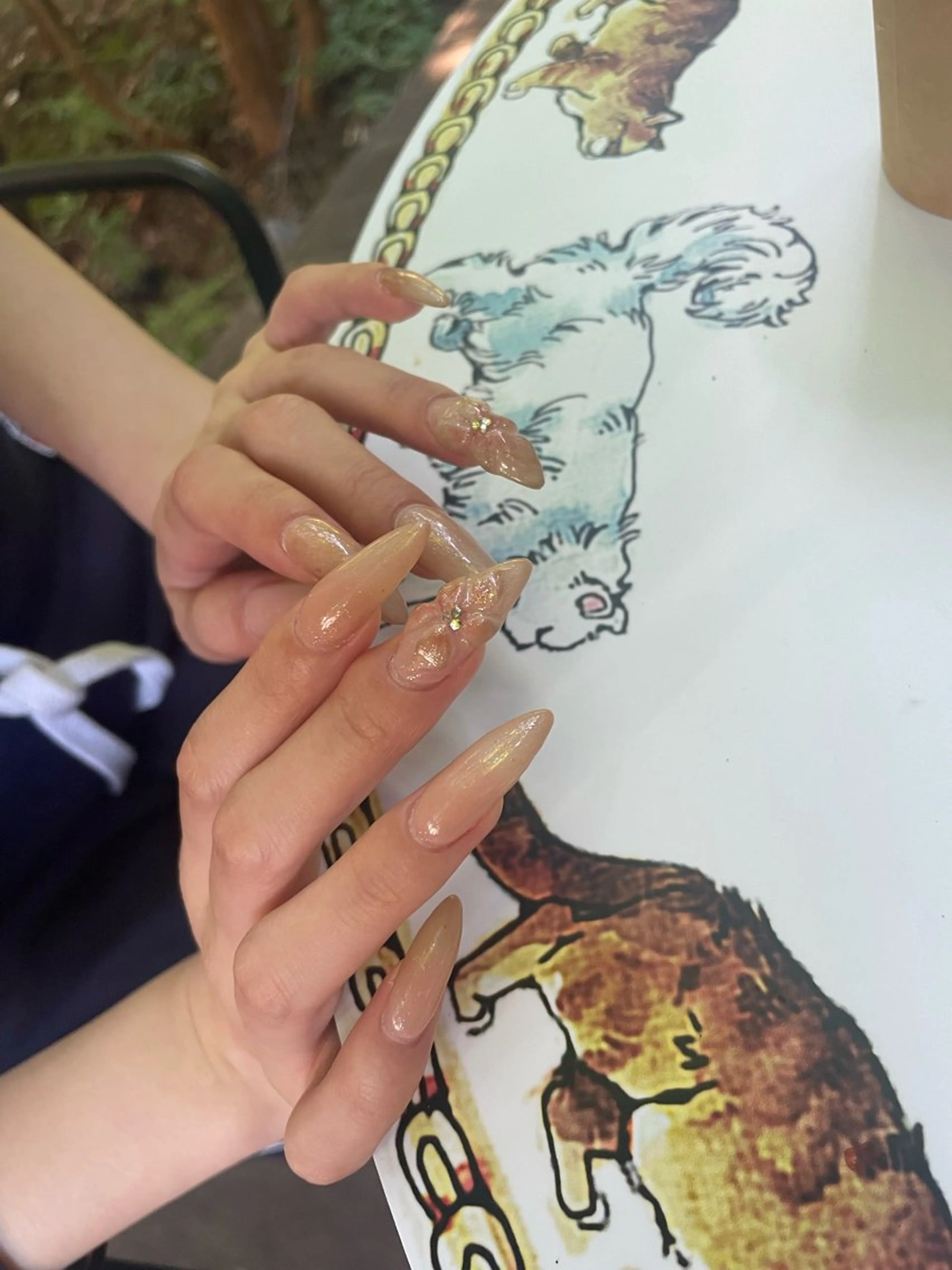 ネイル ハンドネイル OAK中目黒 ネイリスト Nicoのネイルデザイン